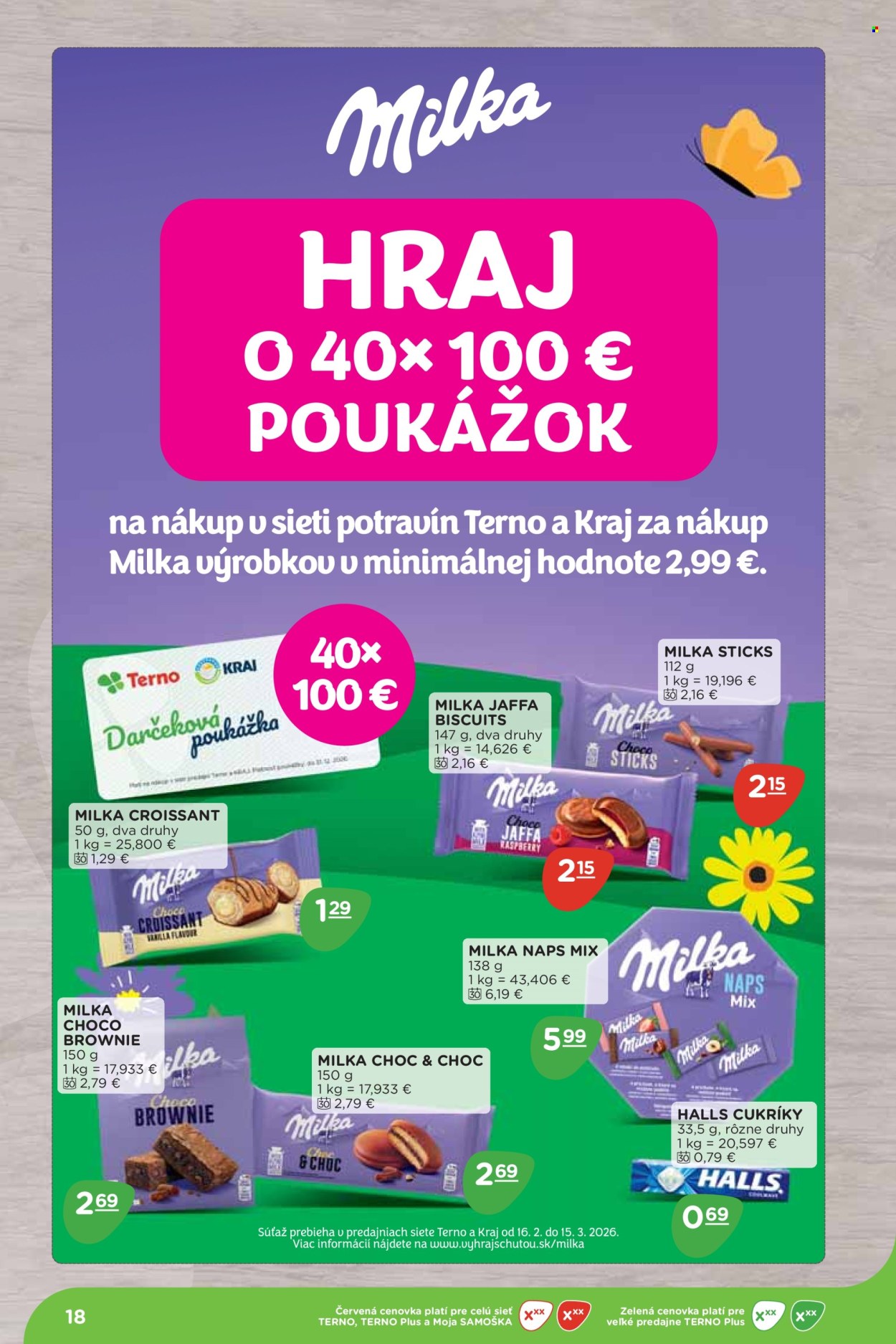 Leták Terno - 16.2.2026 - 15.3.2026. Strana 18