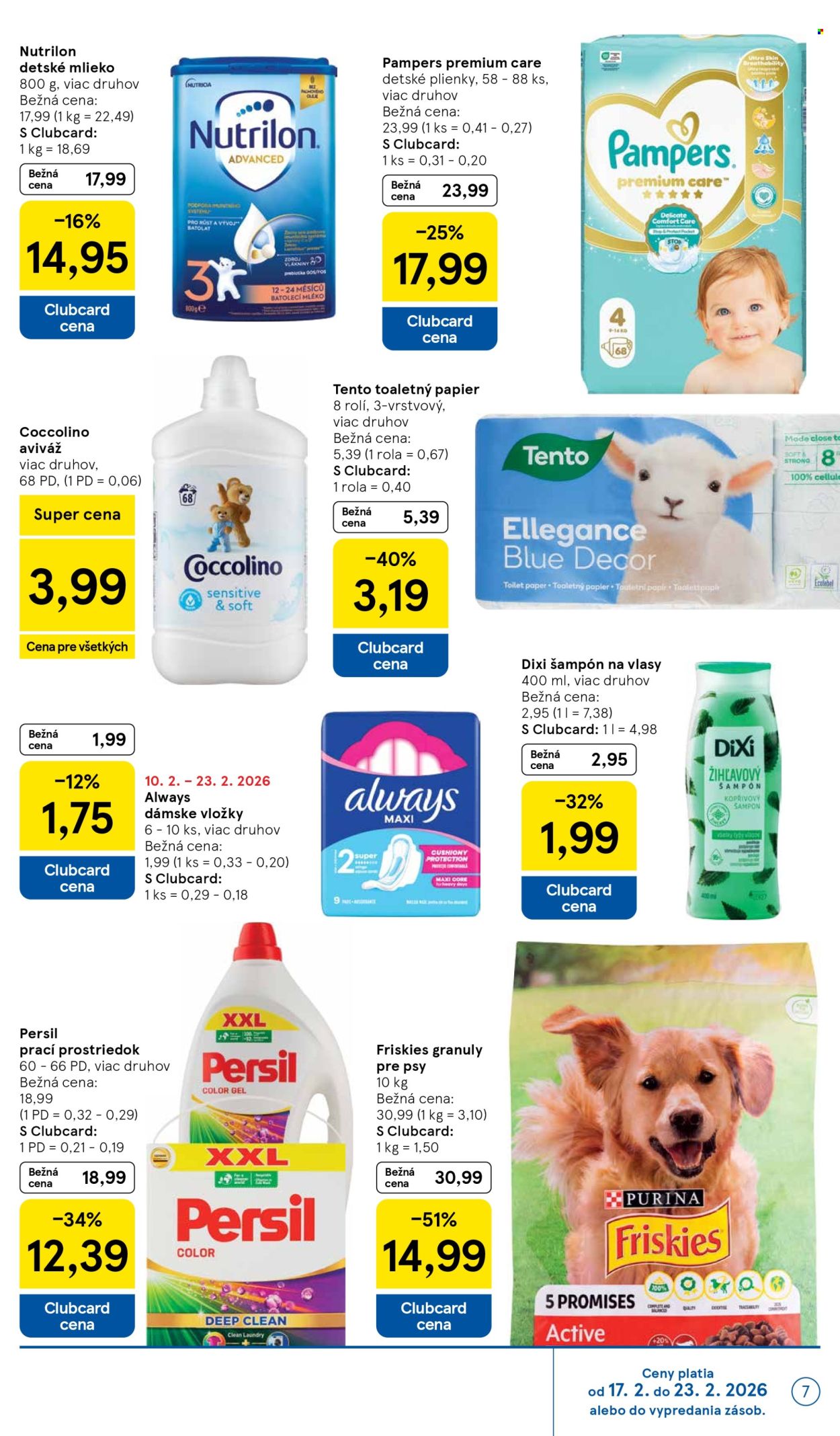 Leták TESCO - 18.2.2026 - 24.2.2026. Strana 7