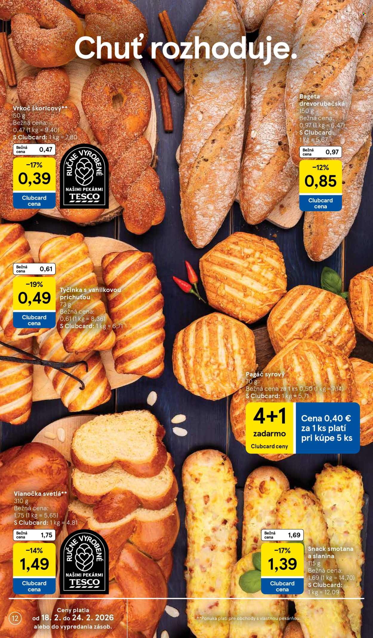 Leták TESCO - 18.2.2026 - 24.2.2026. Strana 12