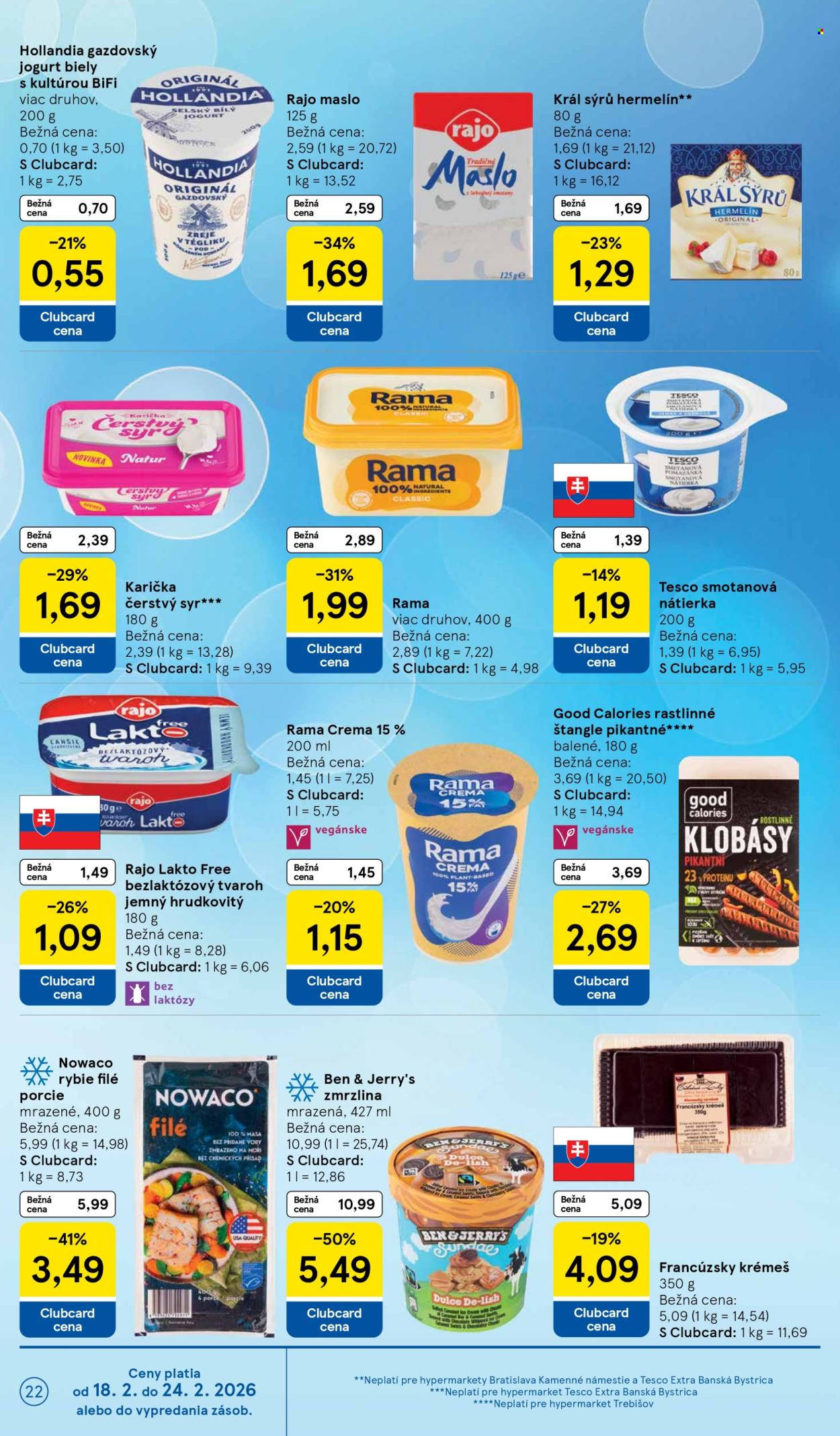 Leták TESCO - 18.2.2026 - 24.2.2026. Strana 22