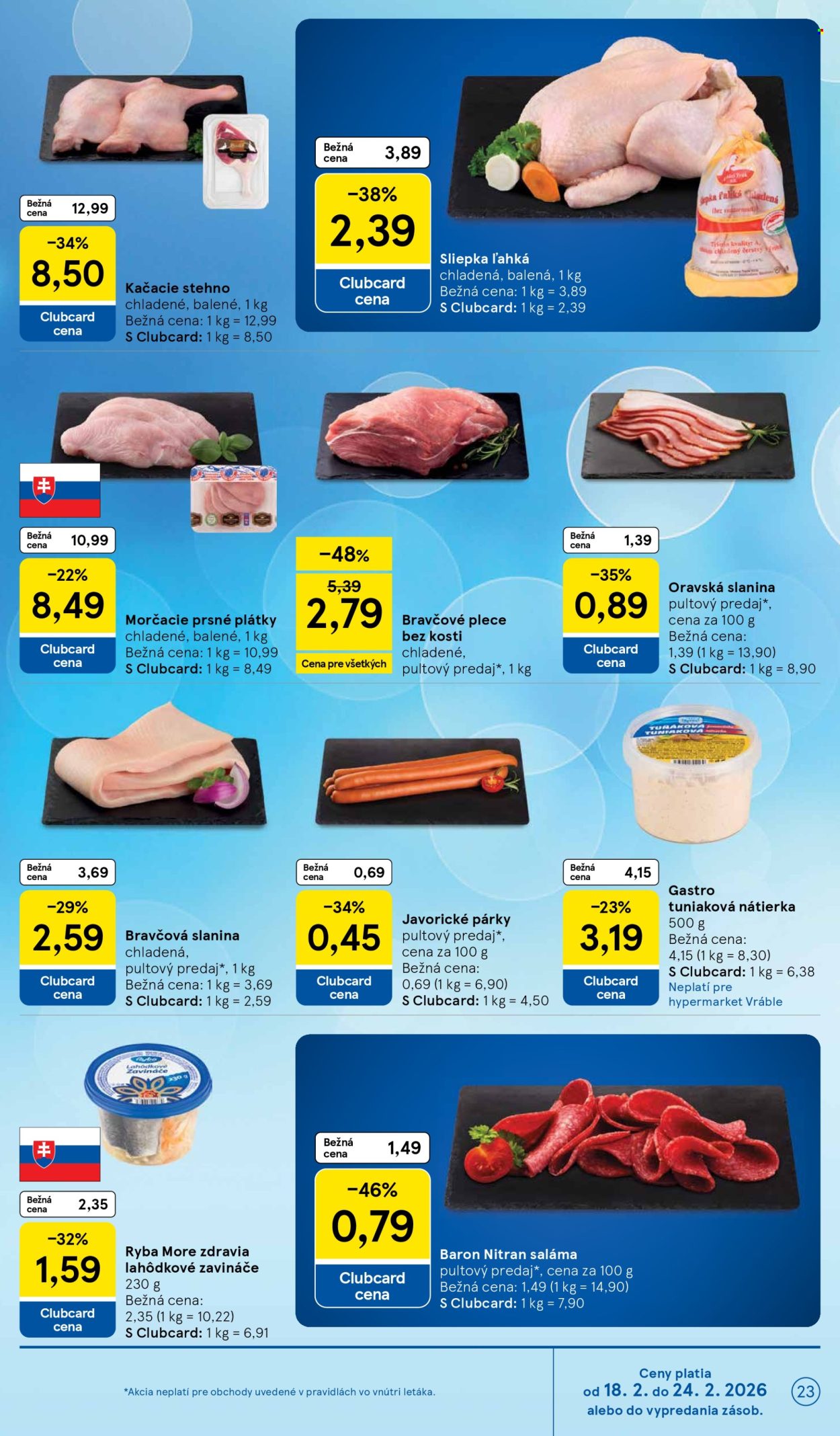 Leták TESCO - 18.2.2026 - 24.2.2026. Strana 23