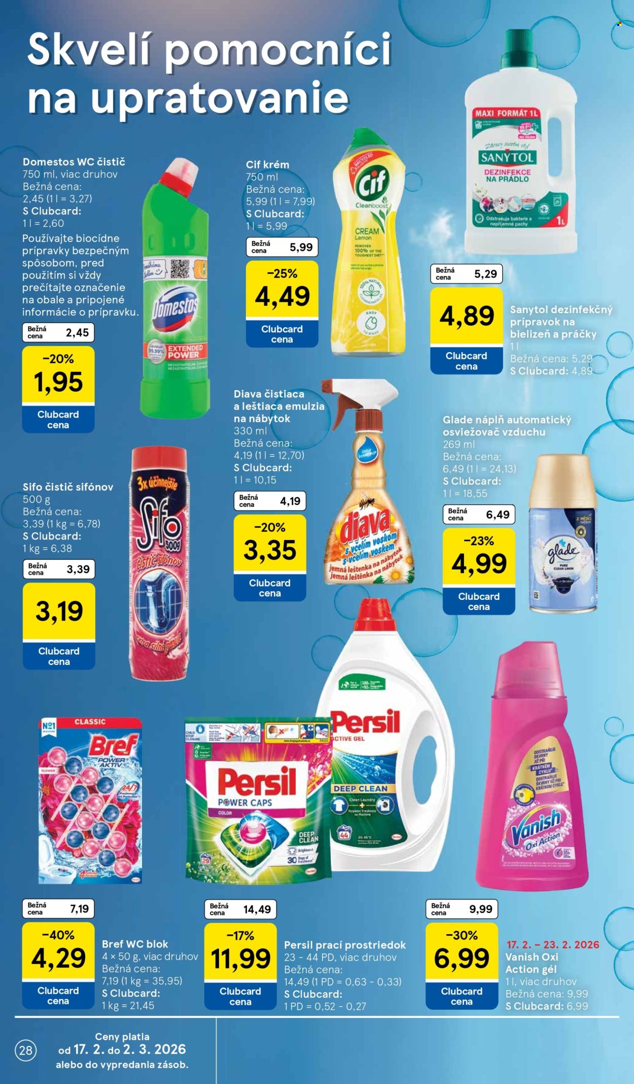 Leták TESCO - 18.2.2026 - 24.2.2026. Strana 28