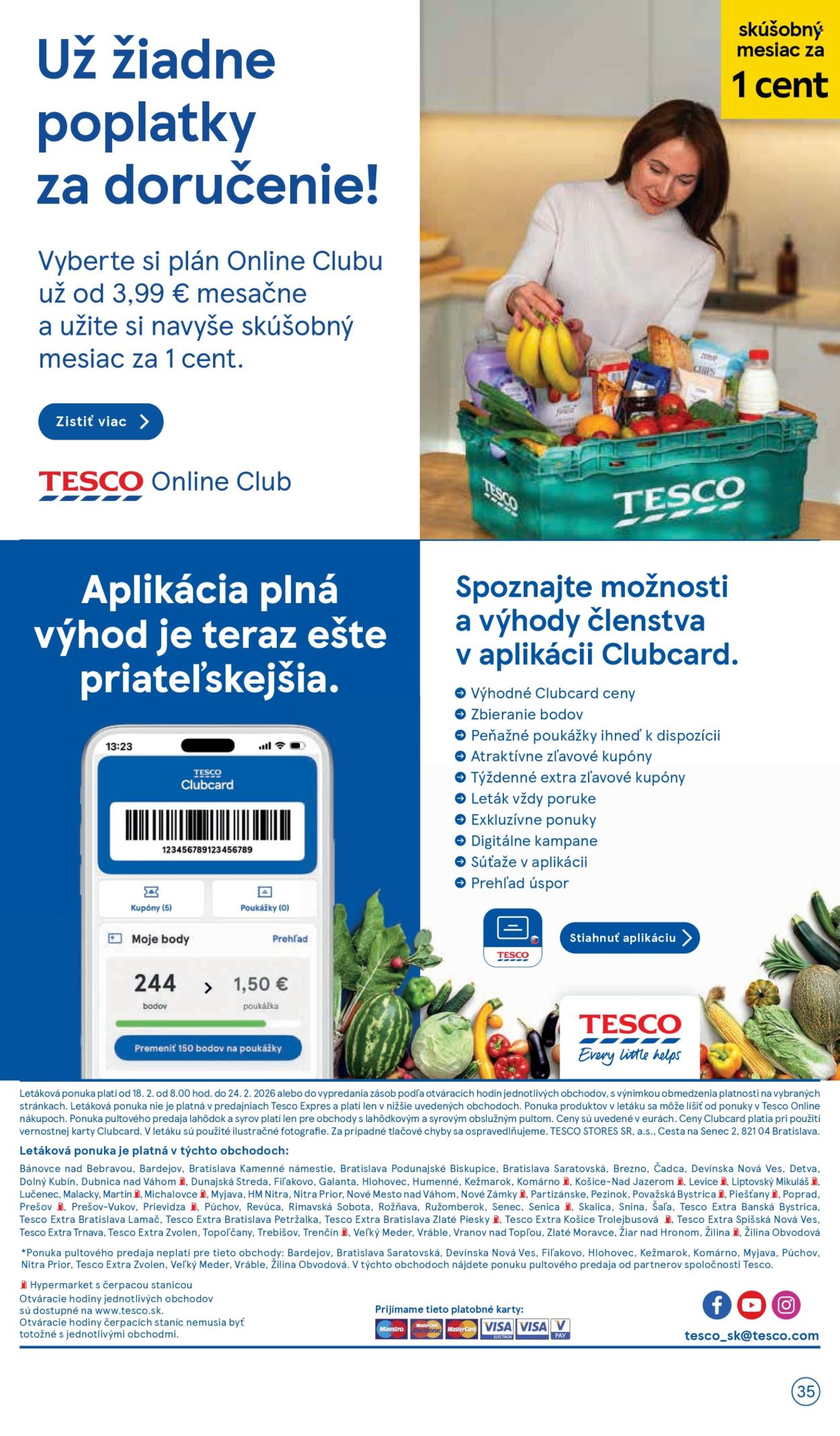 Leták TESCO - 18.2.2026 - 24.2.2026. Strana 35