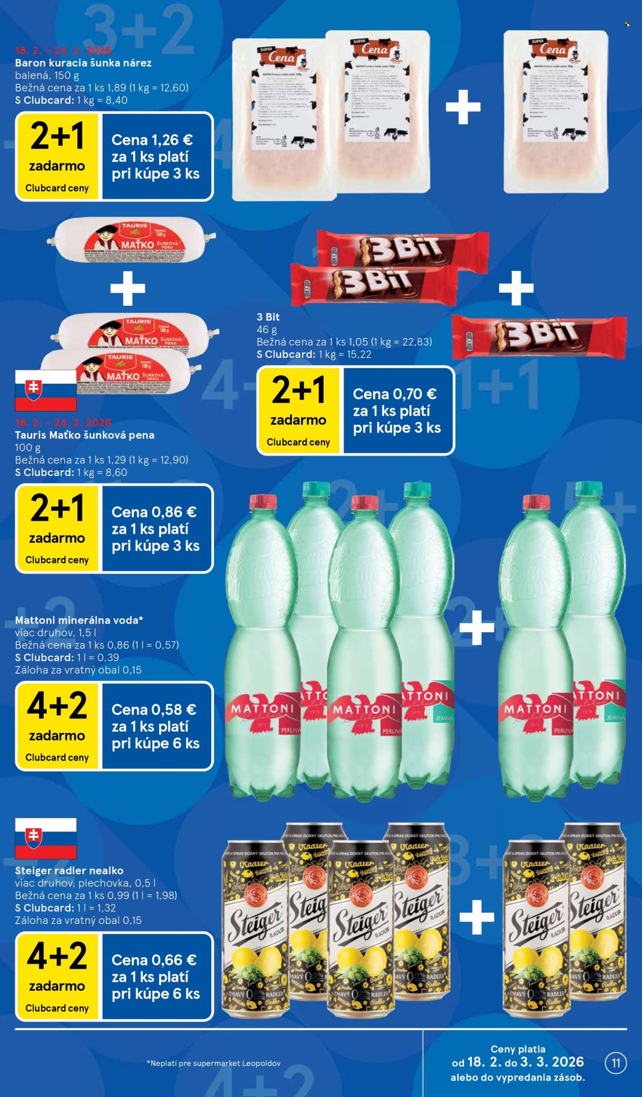 Leták TESCO supermarket - 18.2.2026 - 24.2.2026. Strana 11