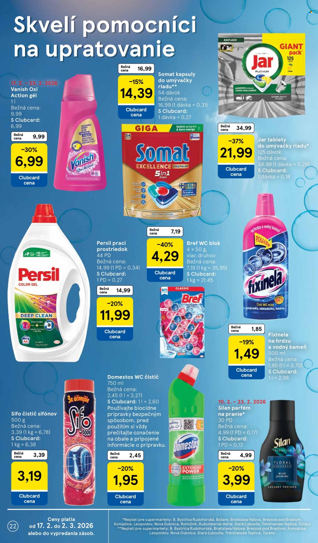 Leták TESCO supermarket - 18.2.2026 - 24.2.2026. Strana 22