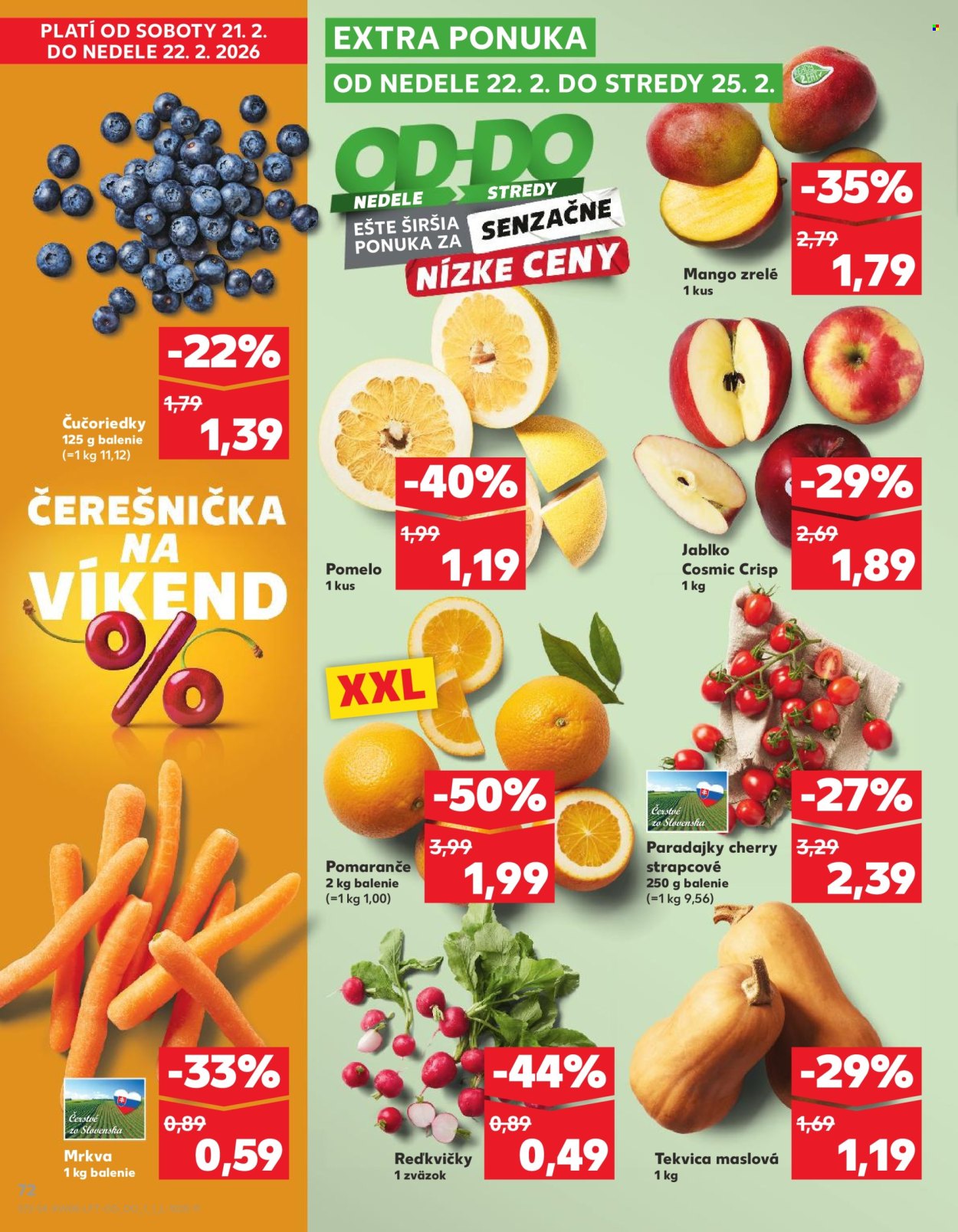 Leták Kaufland - 19.2.2026 - 25.2.2026. Strana 72