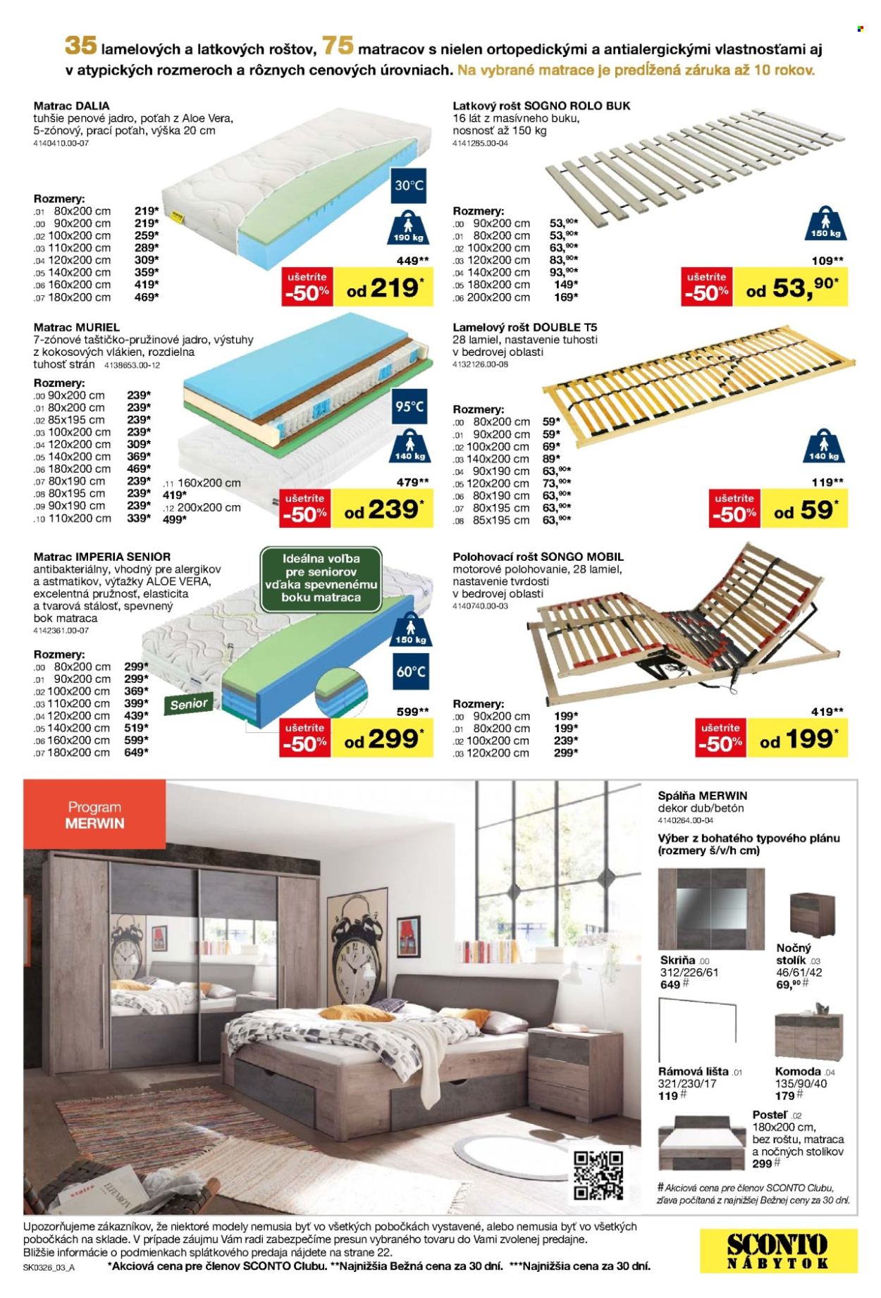 Leták Sconto nábytok - 11.2.2026 - 3.3.2026. Strana 3