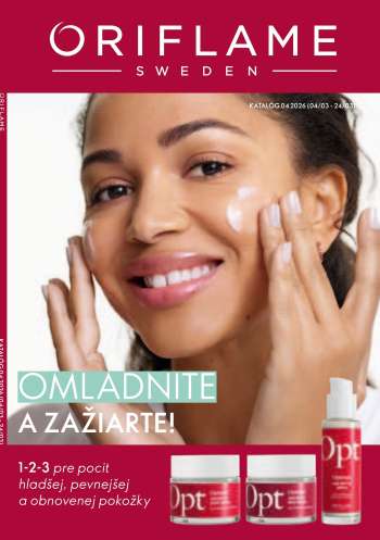 Leták Oriflame - 4.3.2026 - 24.3.2026.