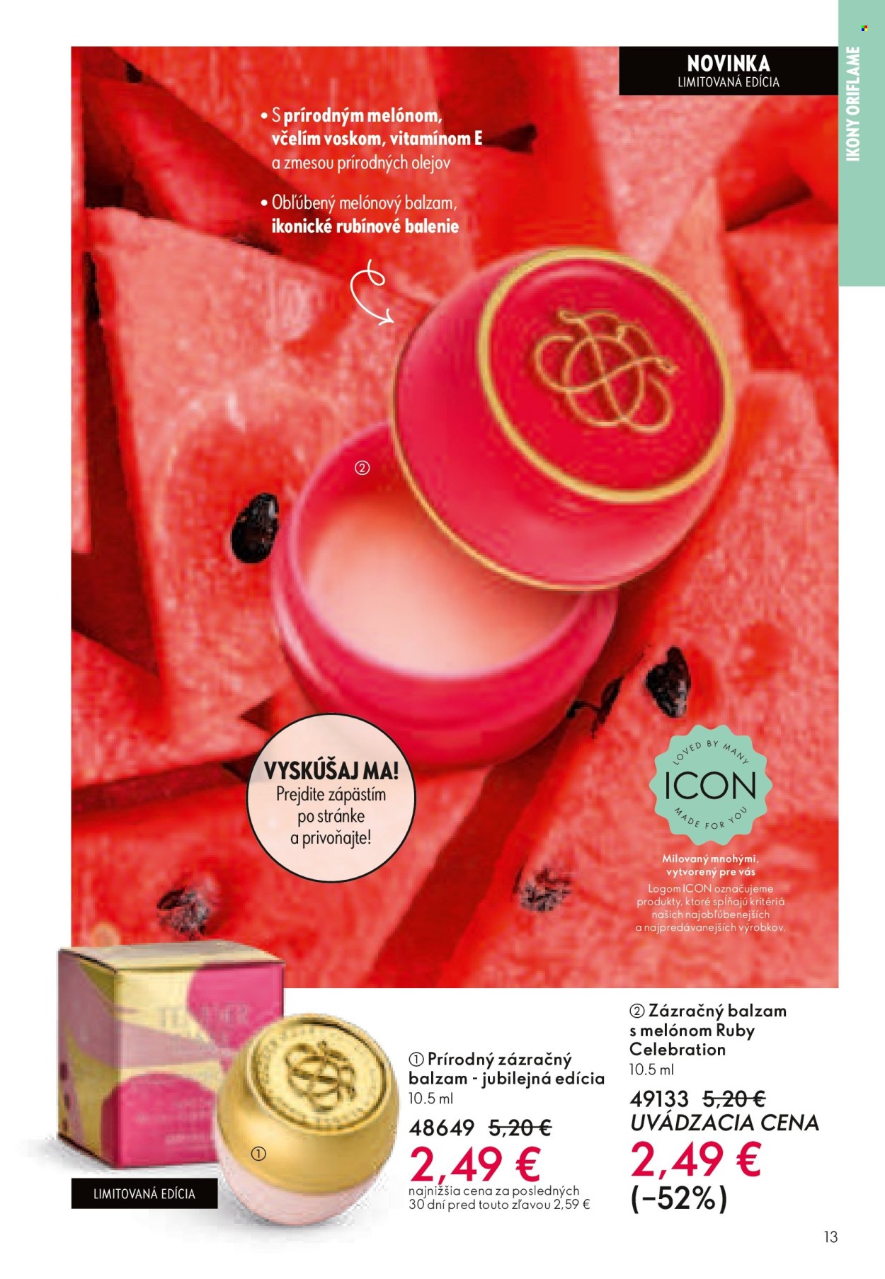 Leták Oriflame - 4.3.2026 - 24.3.2026. Strana 13