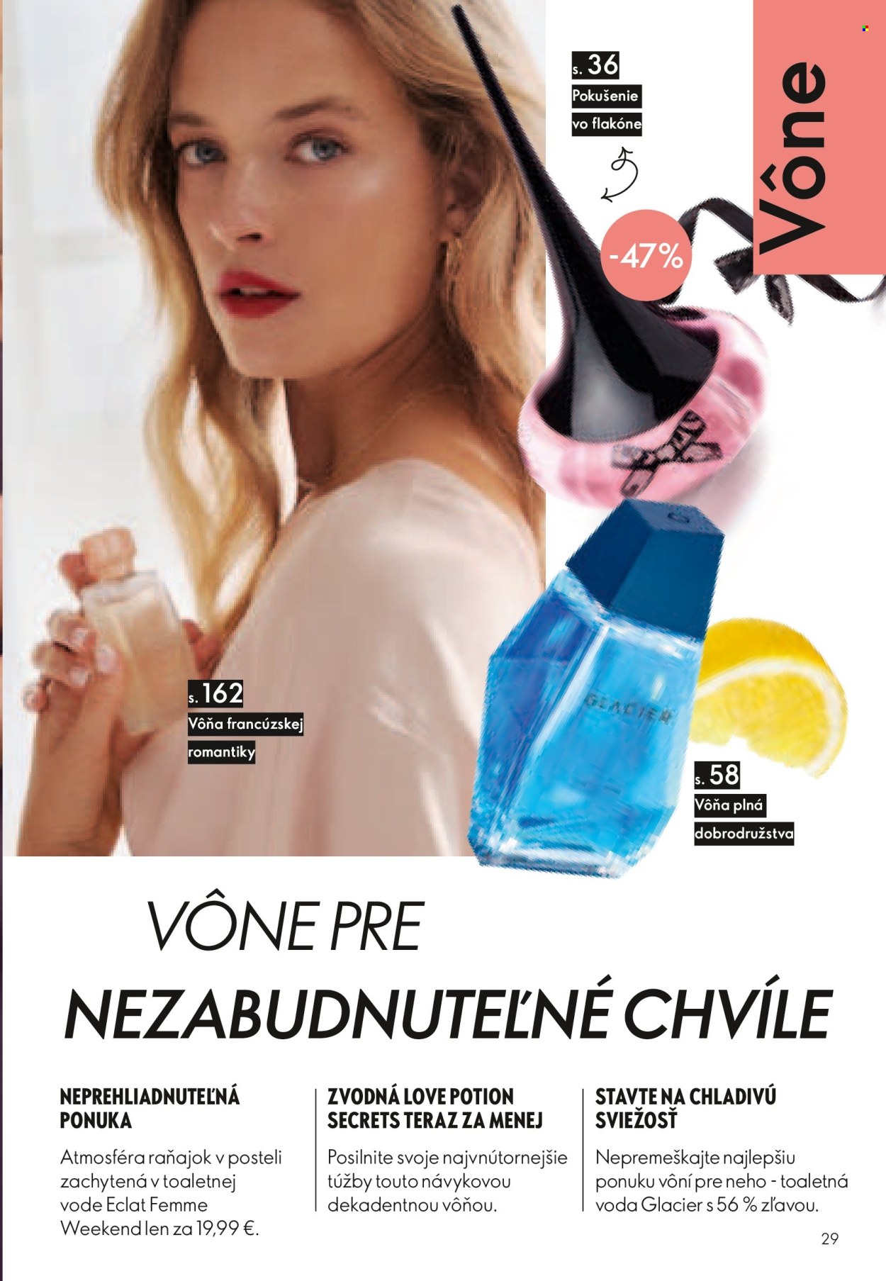 Leták Oriflame - 4.3.2026 - 24.3.2026. Strana 29