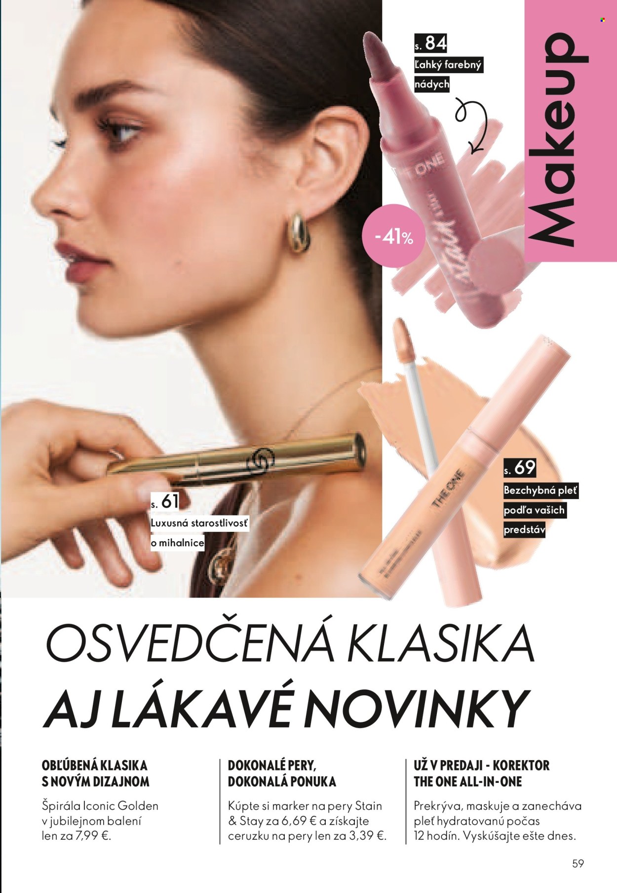 Leták Oriflame - 4.3.2026 - 24.3.2026. Strana 59
