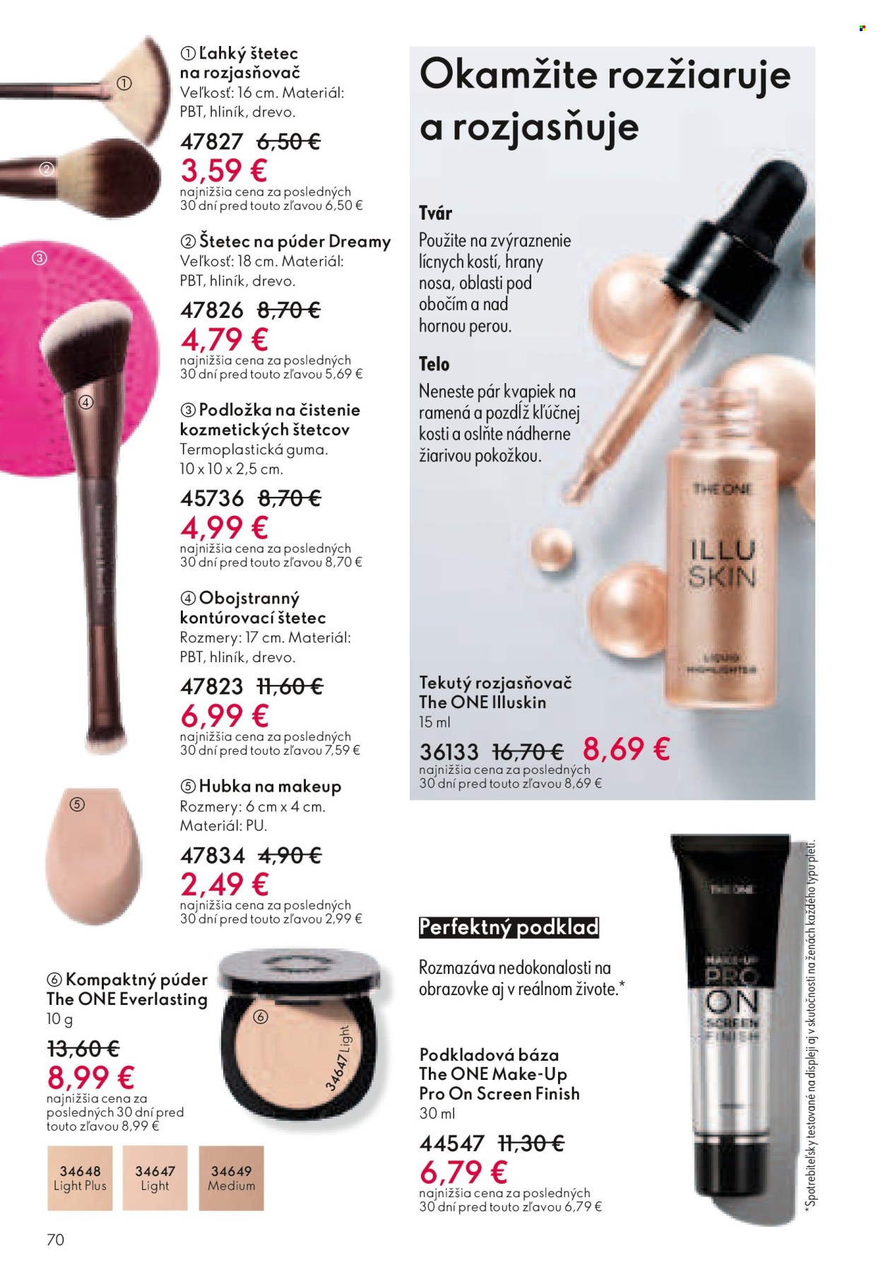 Leták Oriflame - 4.3.2026 - 24.3.2026. Strana 70