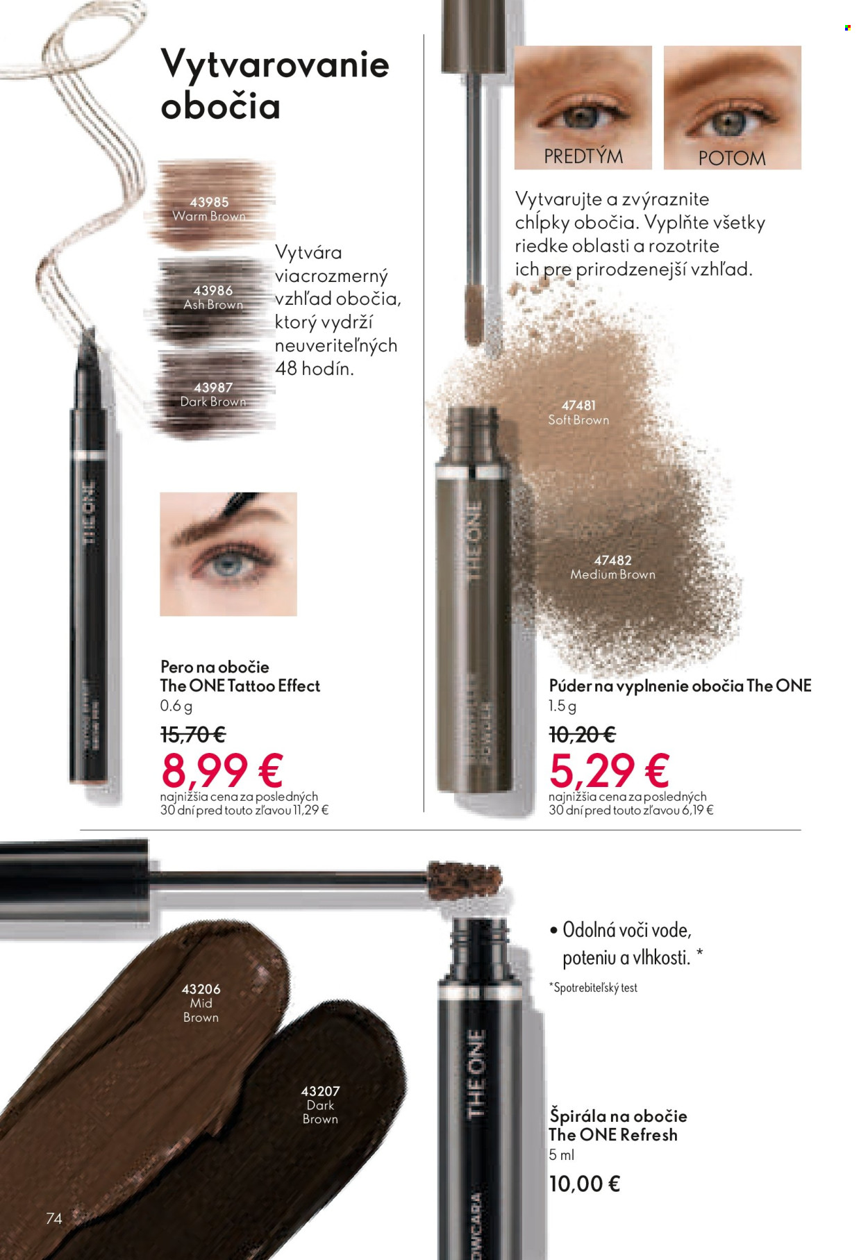 Leták Oriflame - 4.3.2026 - 24.3.2026. Strana 74