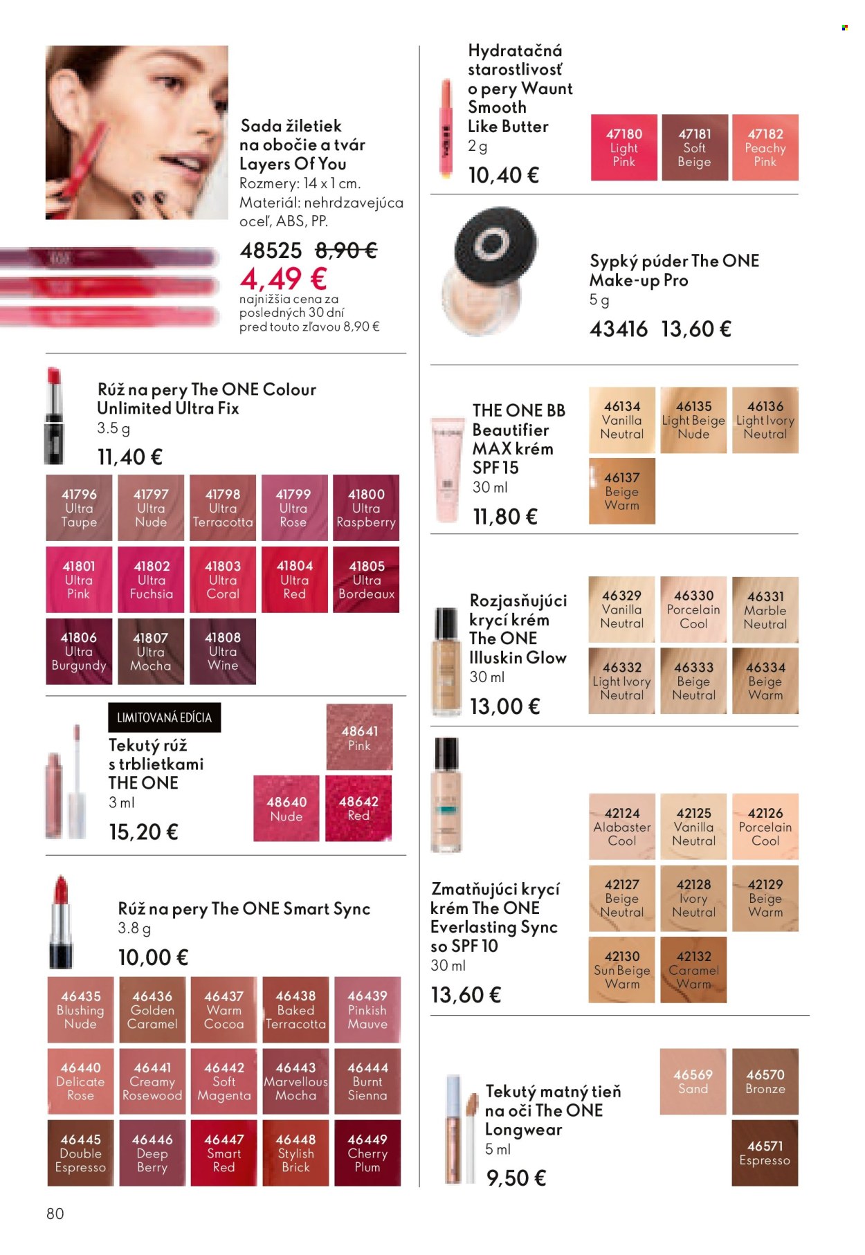 Leták Oriflame - 4.3.2026 - 24.3.2026. Strana 80