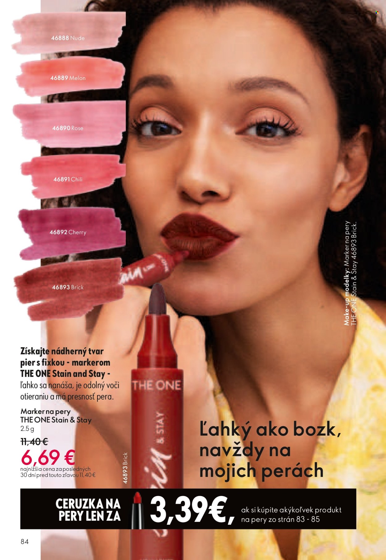 Leták Oriflame - 4.3.2026 - 24.3.2026. Strana 84