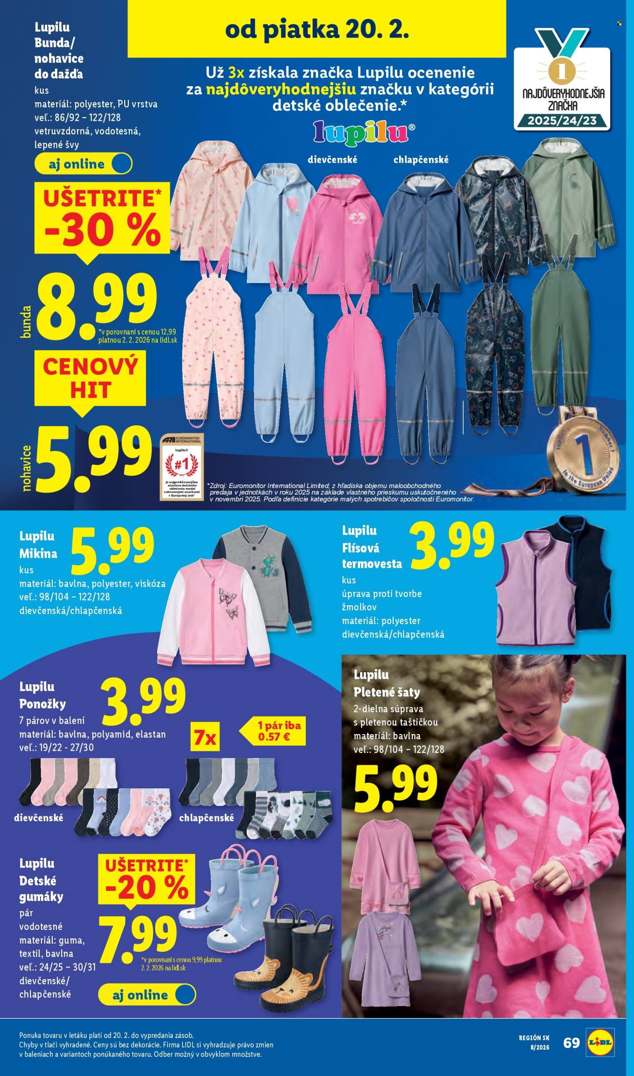 Leták Lidl - 19.2.2026 - 22.2.2026. Strana 42