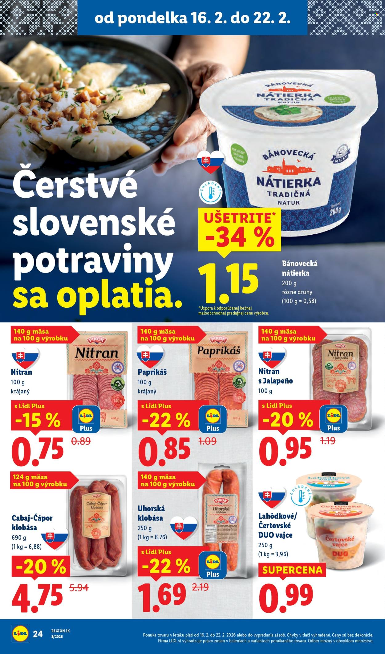 Leták Lidl - 19.2.2026 - 22.2.2026. Strana 60