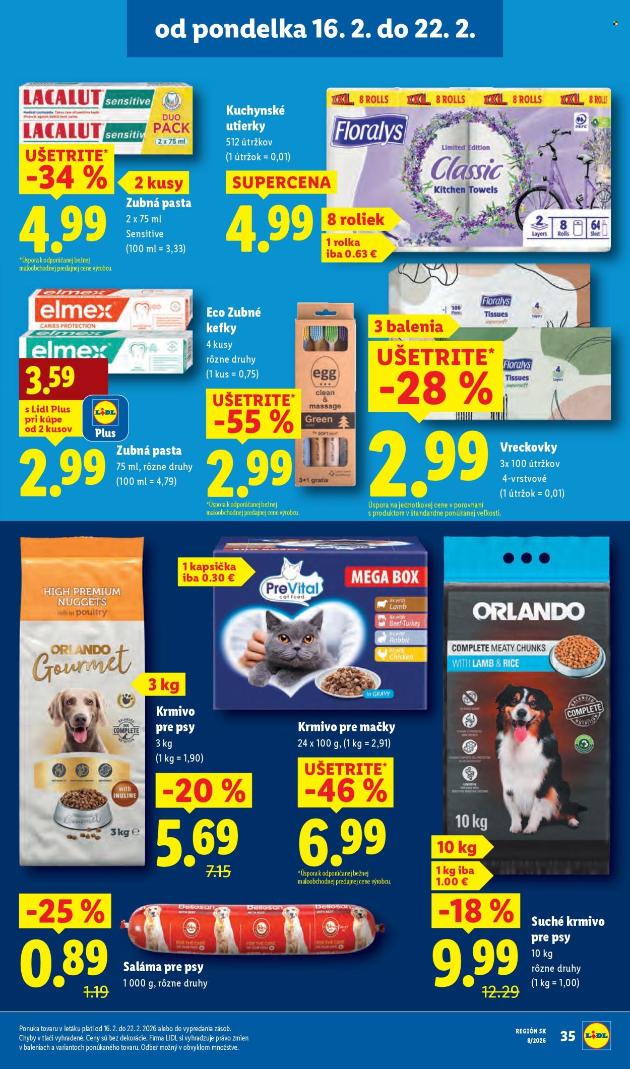 Leták Lidl - 19.2.2026 - 22.2.2026. Strana 74