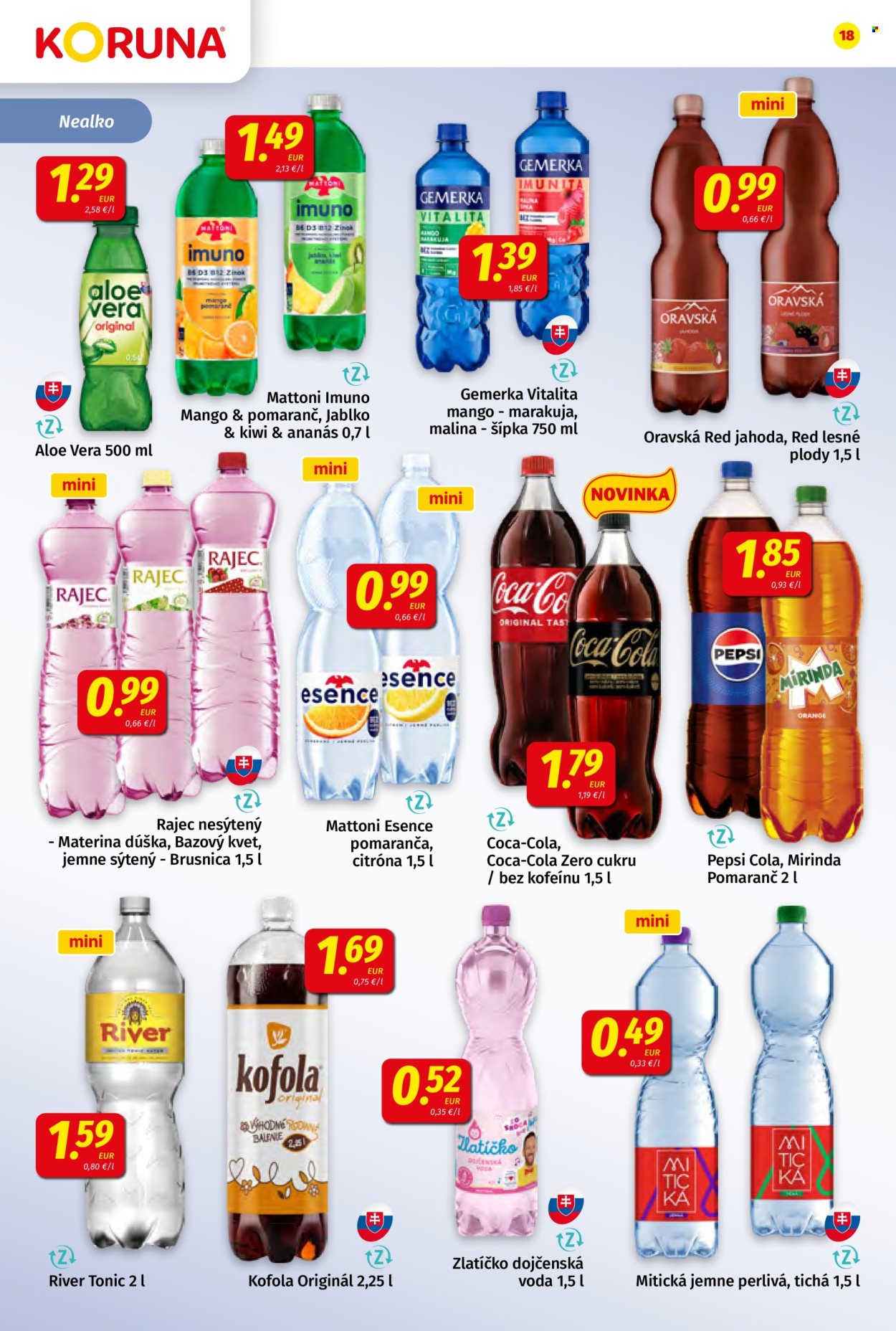 Leták Potraviny KORUNA - 20.2.2026 - 4.3.2026. Strana 18