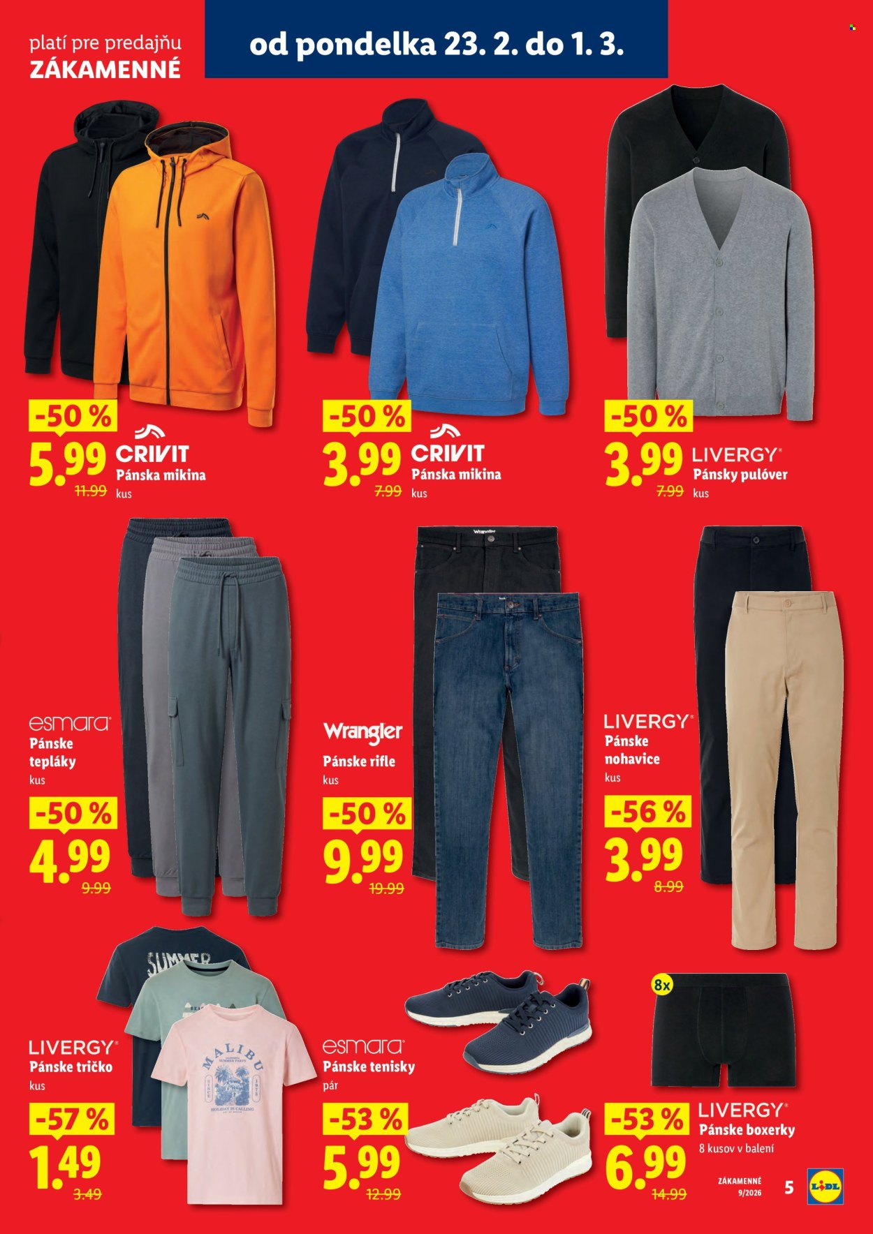 Leták Lidl - 23.2.2026 - 1.3.2026. Strana 5