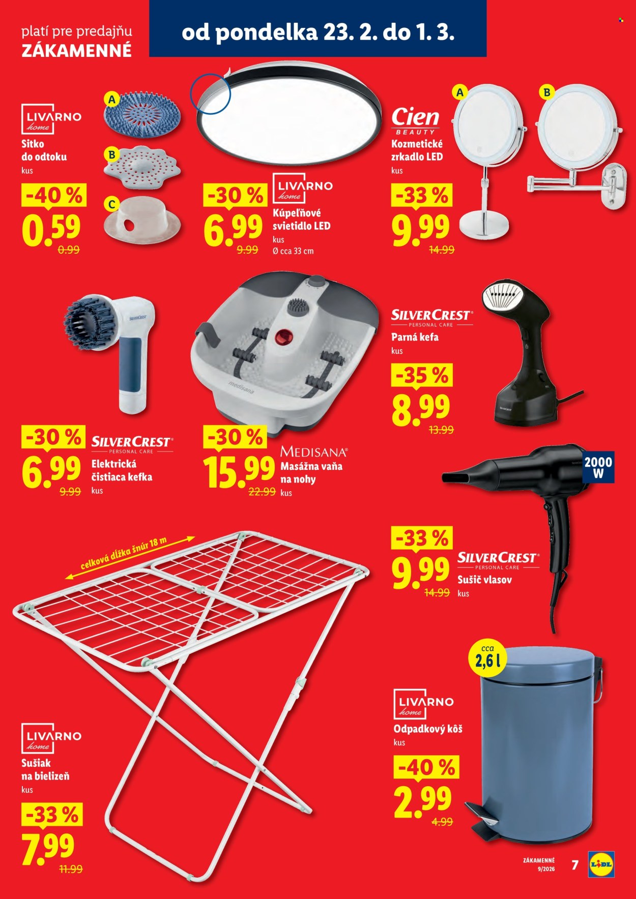 Leták Lidl - 23.2.2026 - 1.3.2026. Strana 7