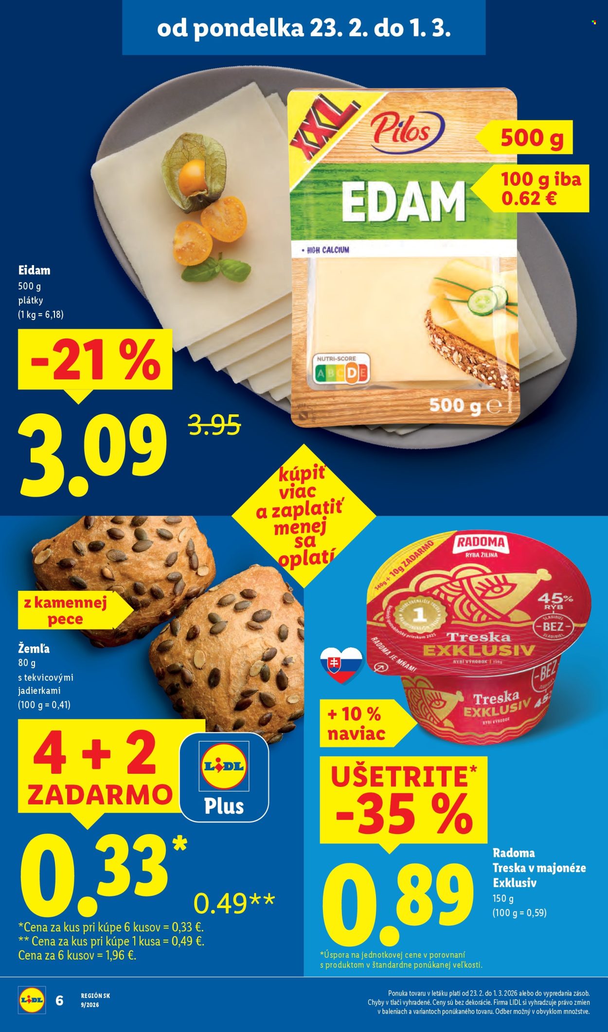 Leták Lidl - 23.2.2026 - 1.3.2026. Strana 6