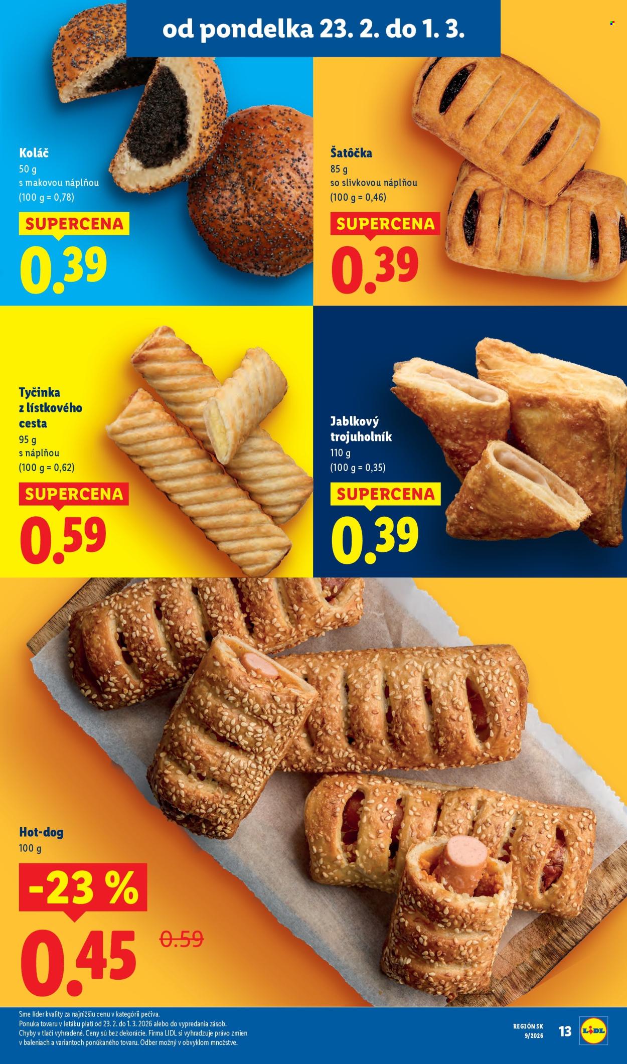 Leták Lidl - 23.2.2026 - 1.3.2026. Strana 13