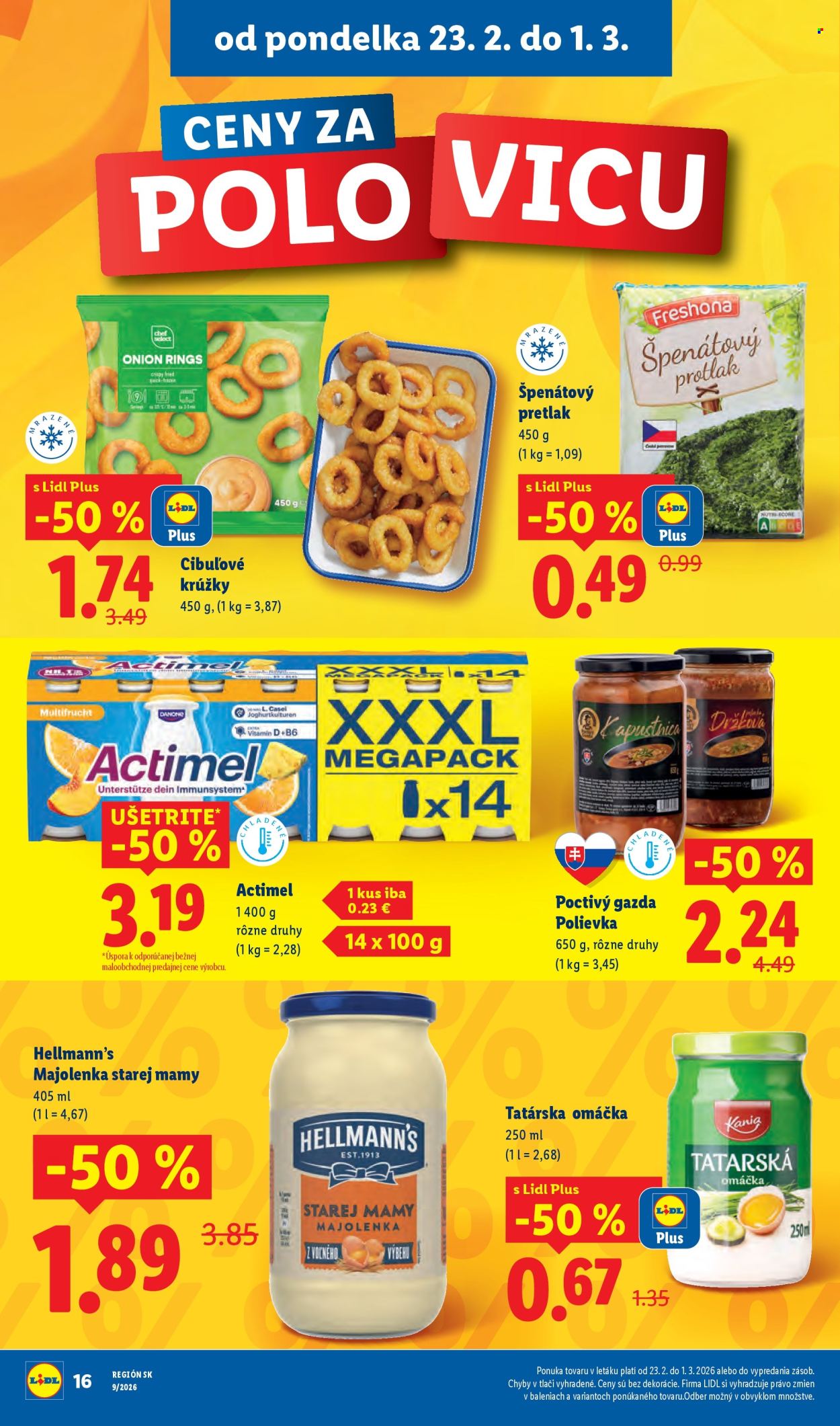 Leták Lidl - 23.2.2026 - 1.3.2026. Strana 18