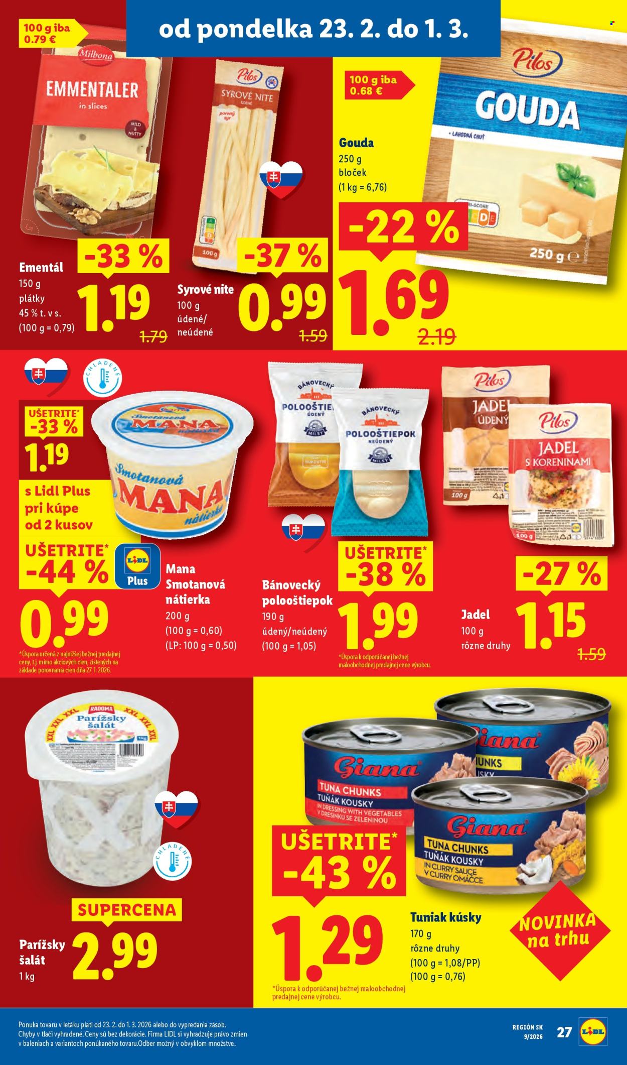 Leták Lidl - 23.2.2026 - 1.3.2026. Strana 33