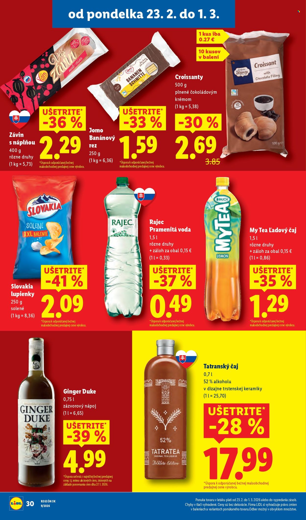 Leták Lidl - 23.2.2026 - 1.3.2026. Strana 36