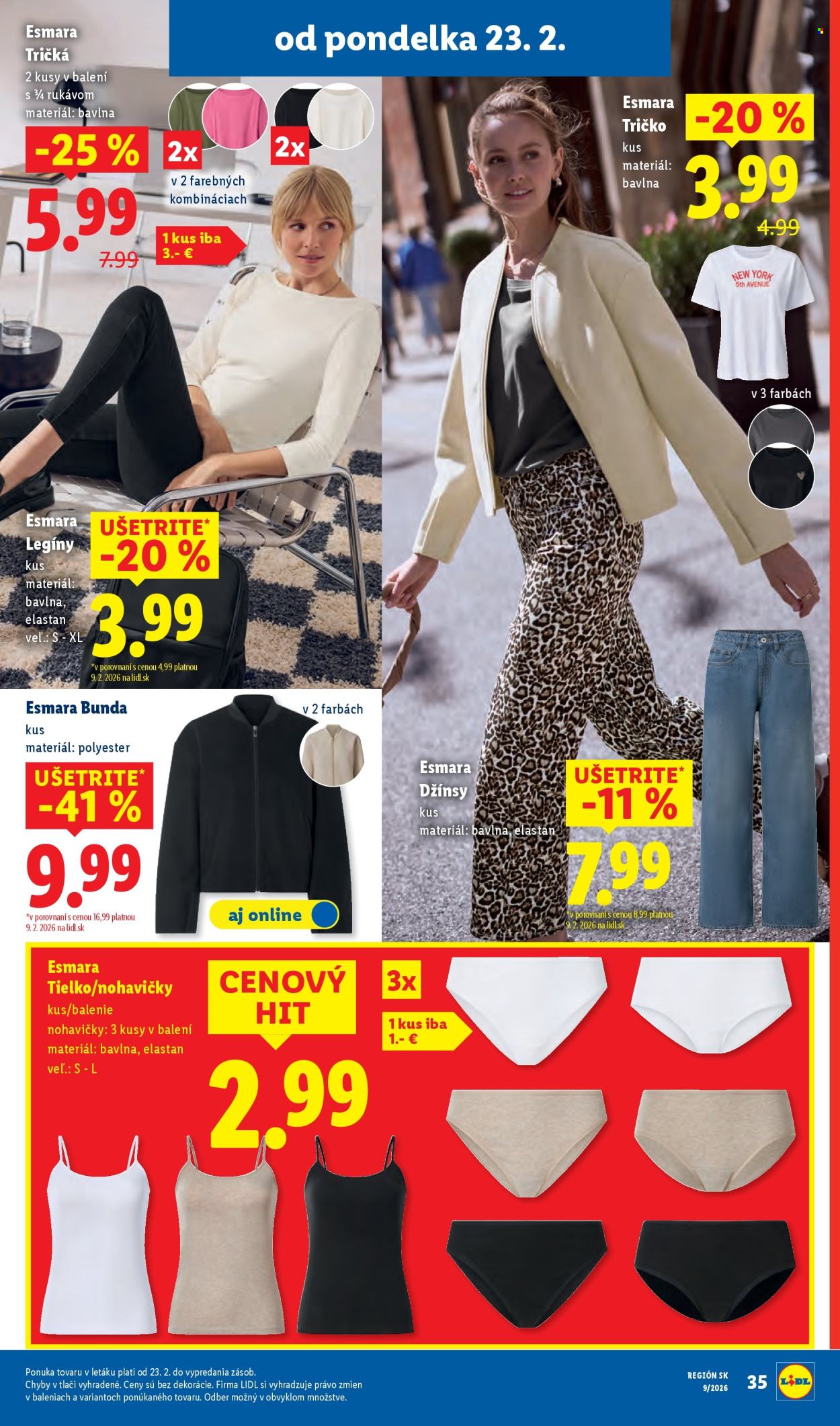 Leták Lidl - 23.2.2026 - 1.3.2026. Strana 45