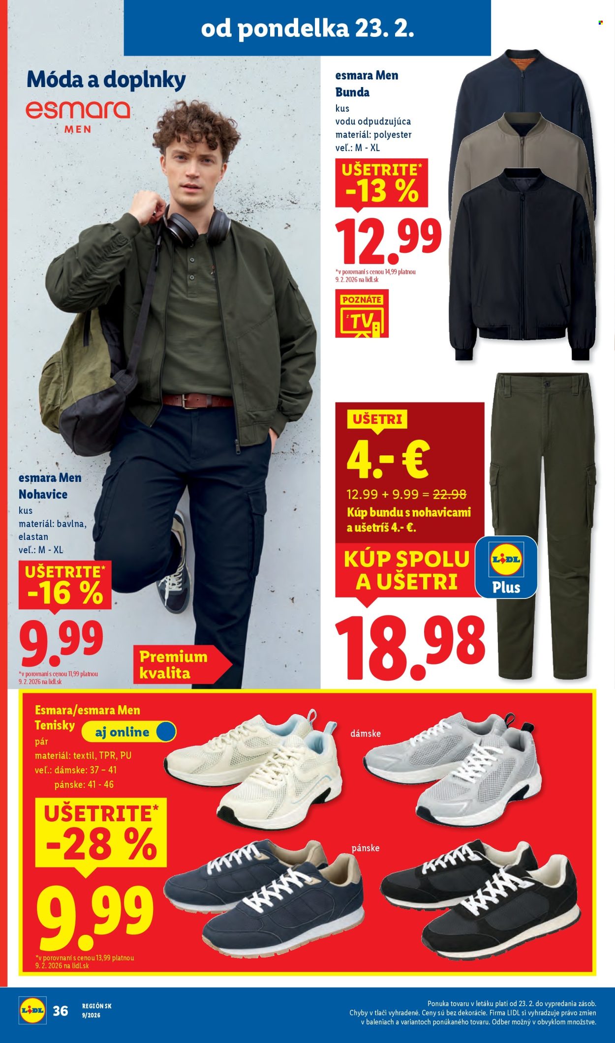 Leták Lidl - 23.2.2026 - 1.3.2026. Strana 47