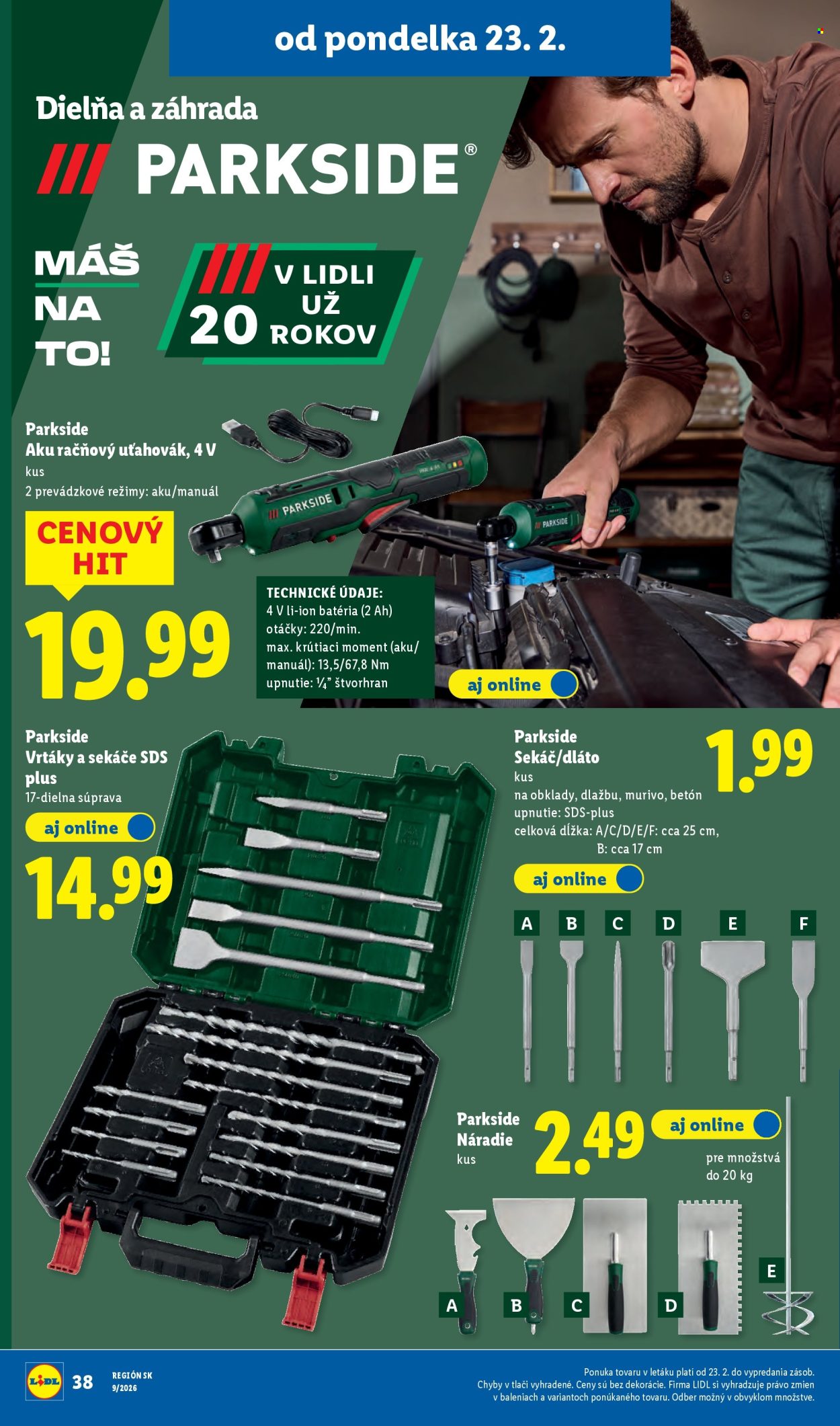 Leták Lidl - 23.2.2026 - 1.3.2026. Strana 50