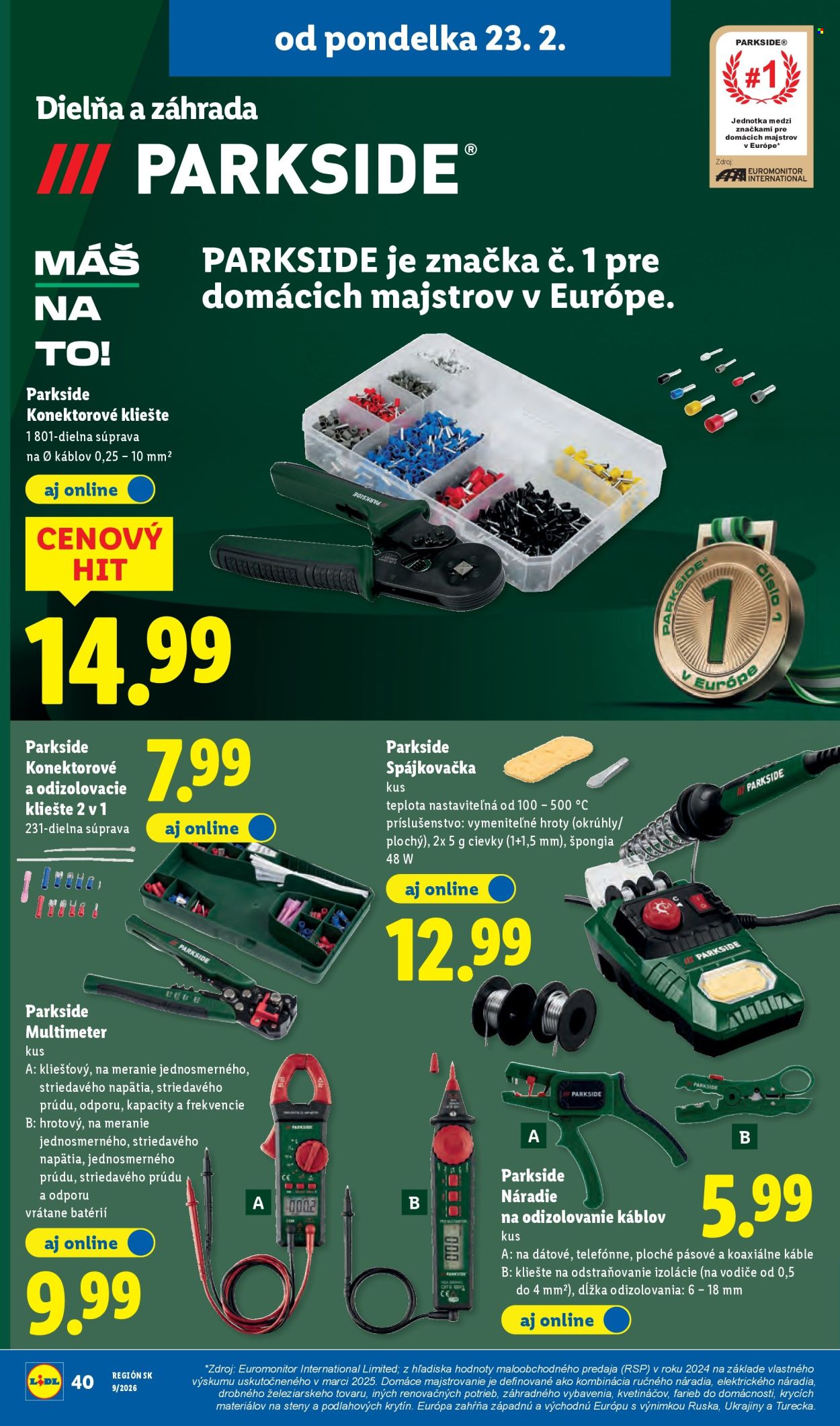 Leták Lidl - 23.2.2026 - 1.3.2026. Strana 52