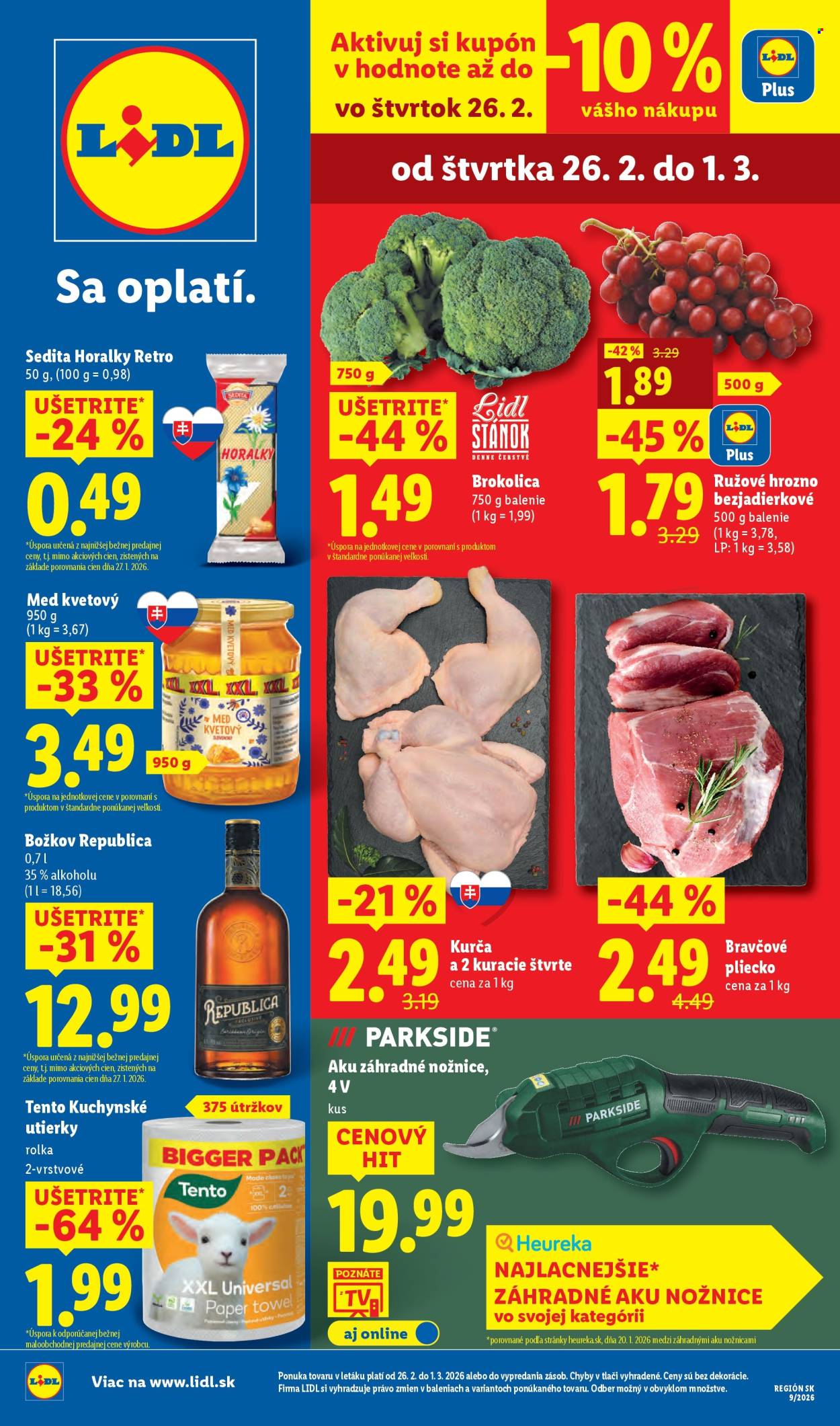 Leták Lidl - 23.2.2026 - 1.3.2026. Strana 60