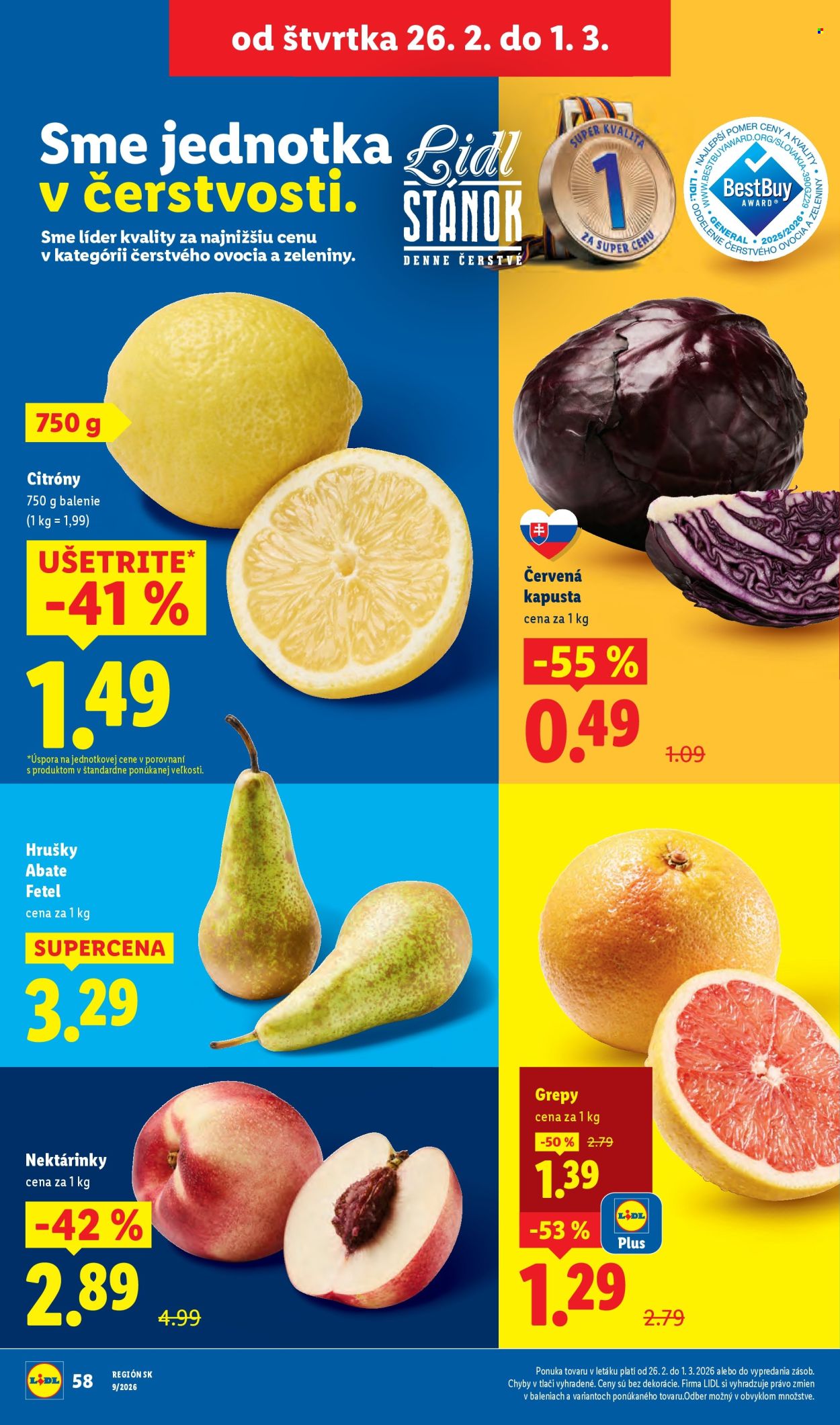 Leták Lidl - 23.2.2026 - 1.3.2026. Strana 66