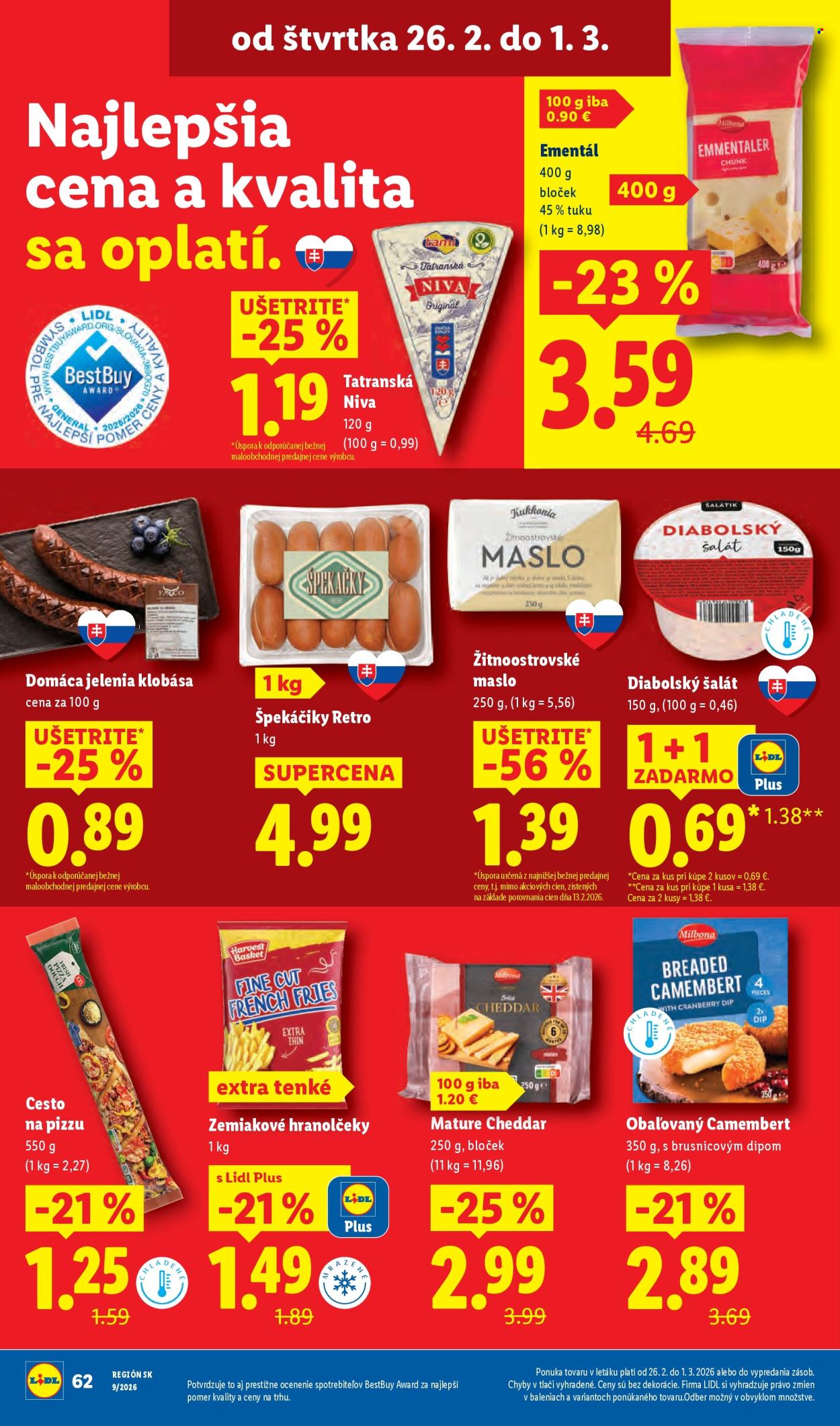 Leták Lidl - 23.2.2026 - 1.3.2026. Strana 70