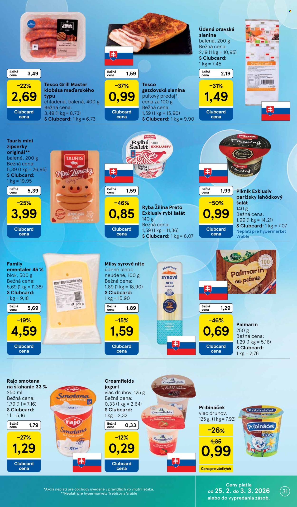 Leták TESCO - 25.2.2026 - 3.3.2026. Strana 31