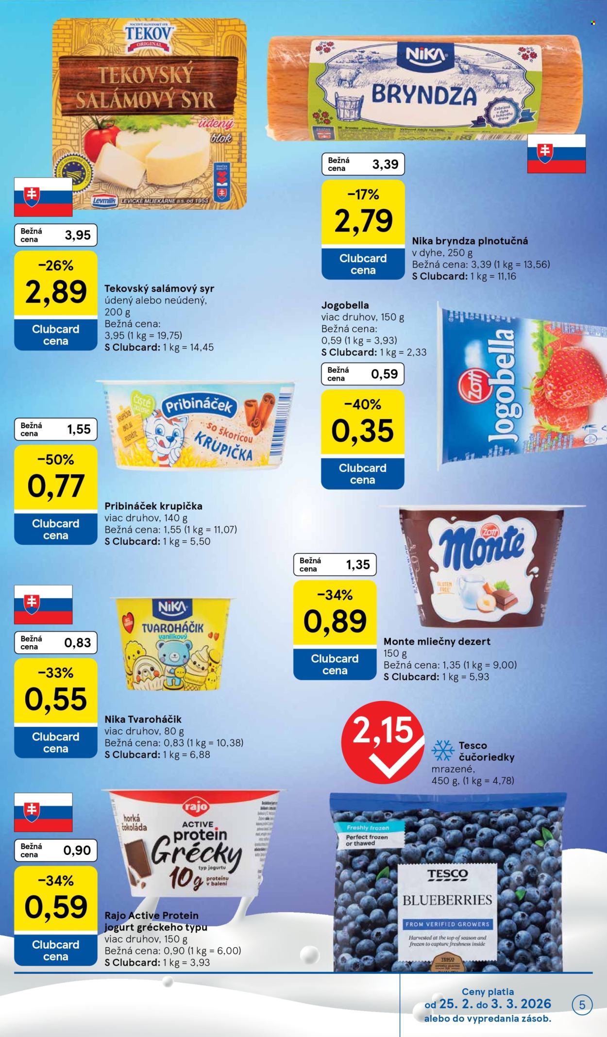 Leták TESCO supermarket - 25.2.2026 - 3.3.2026. Strana 5
