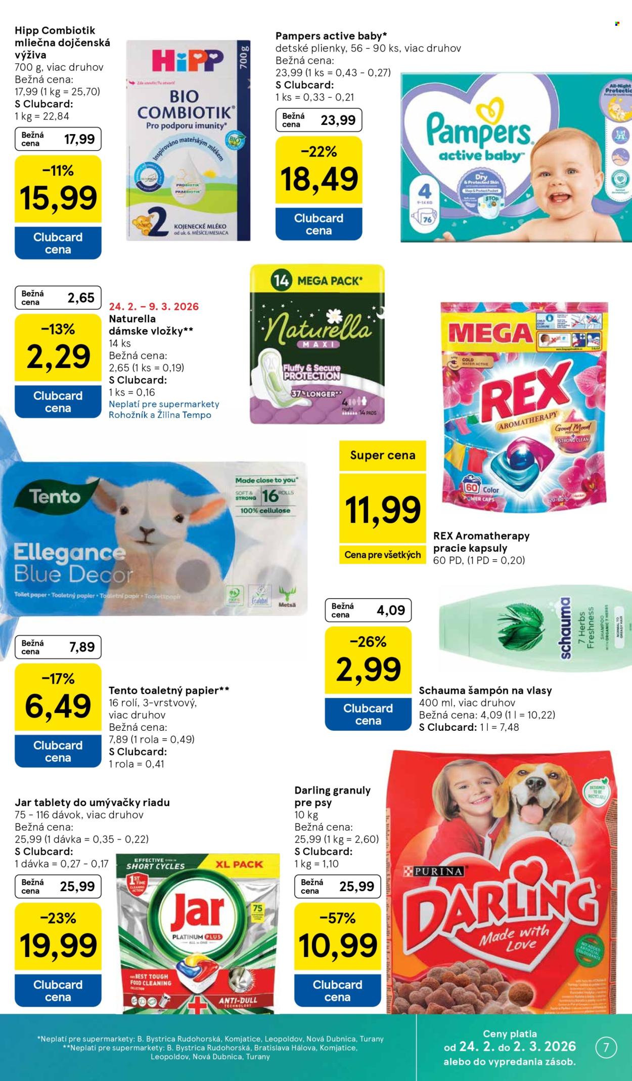 Leták TESCO supermarket - 25.2.2026 - 3.3.2026. Strana 7