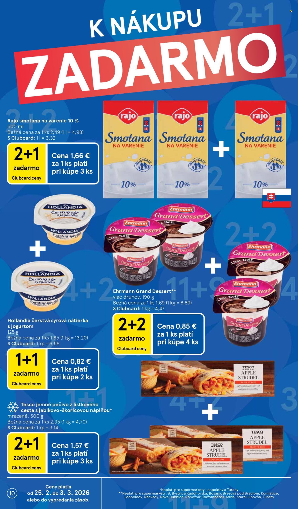 Leták TESCO supermarket - 25.2.2026 - 3.3.2026. Strana 10