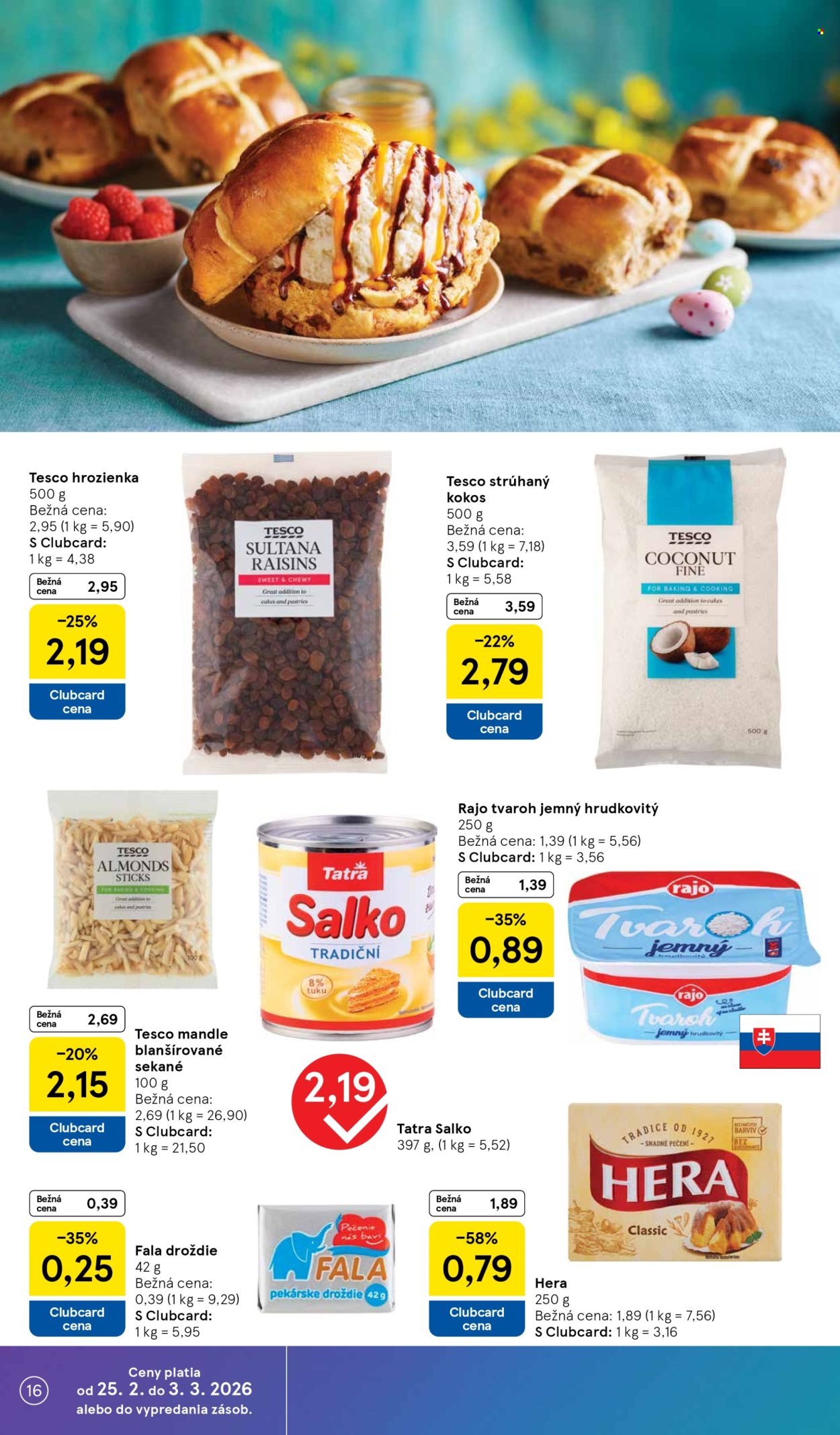 Leták TESCO supermarket - 25.2.2026 - 3.3.2026. Strana 16