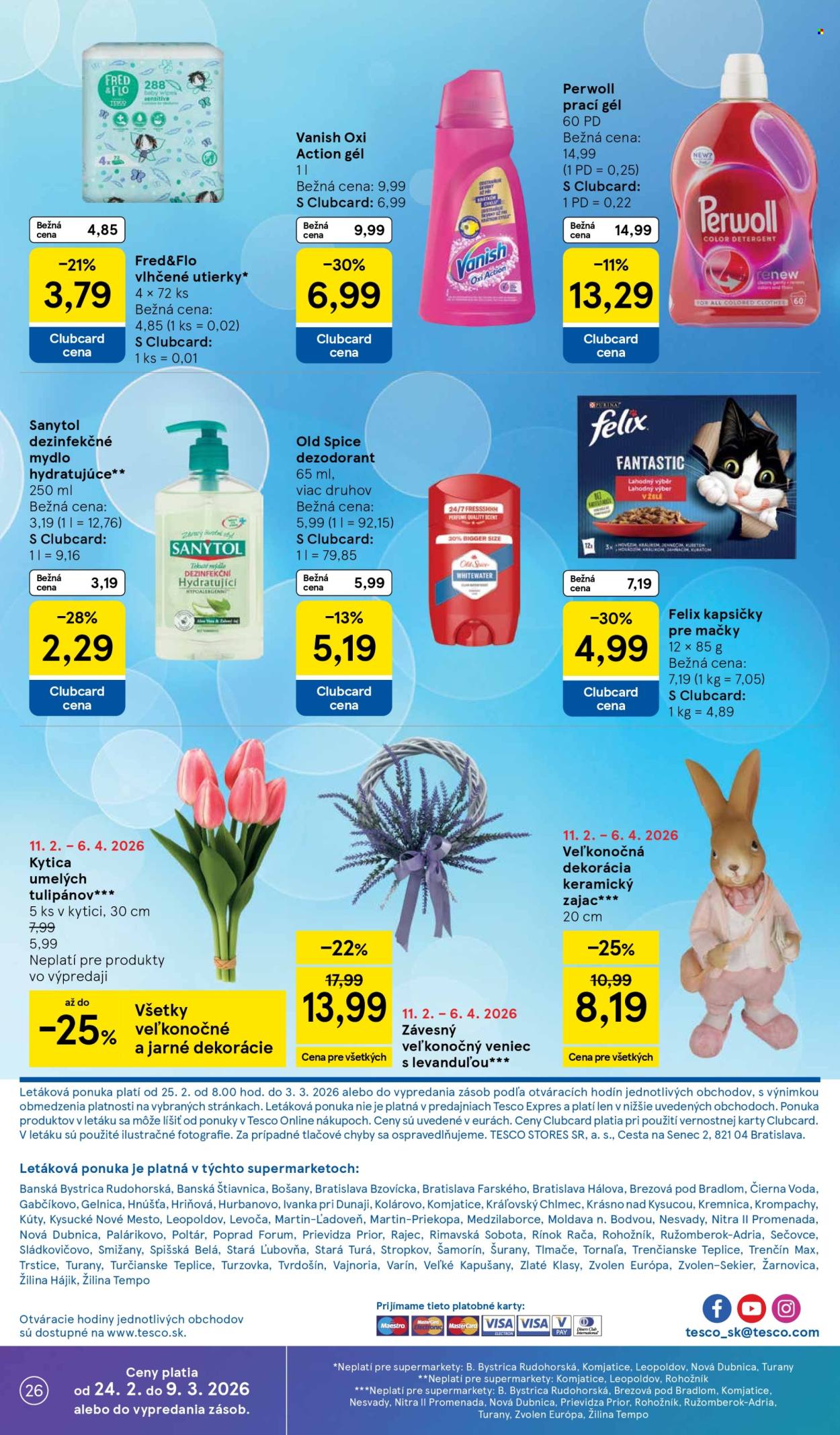 Leták TESCO supermarket - 25.2.2026 - 3.3.2026. Strana 26