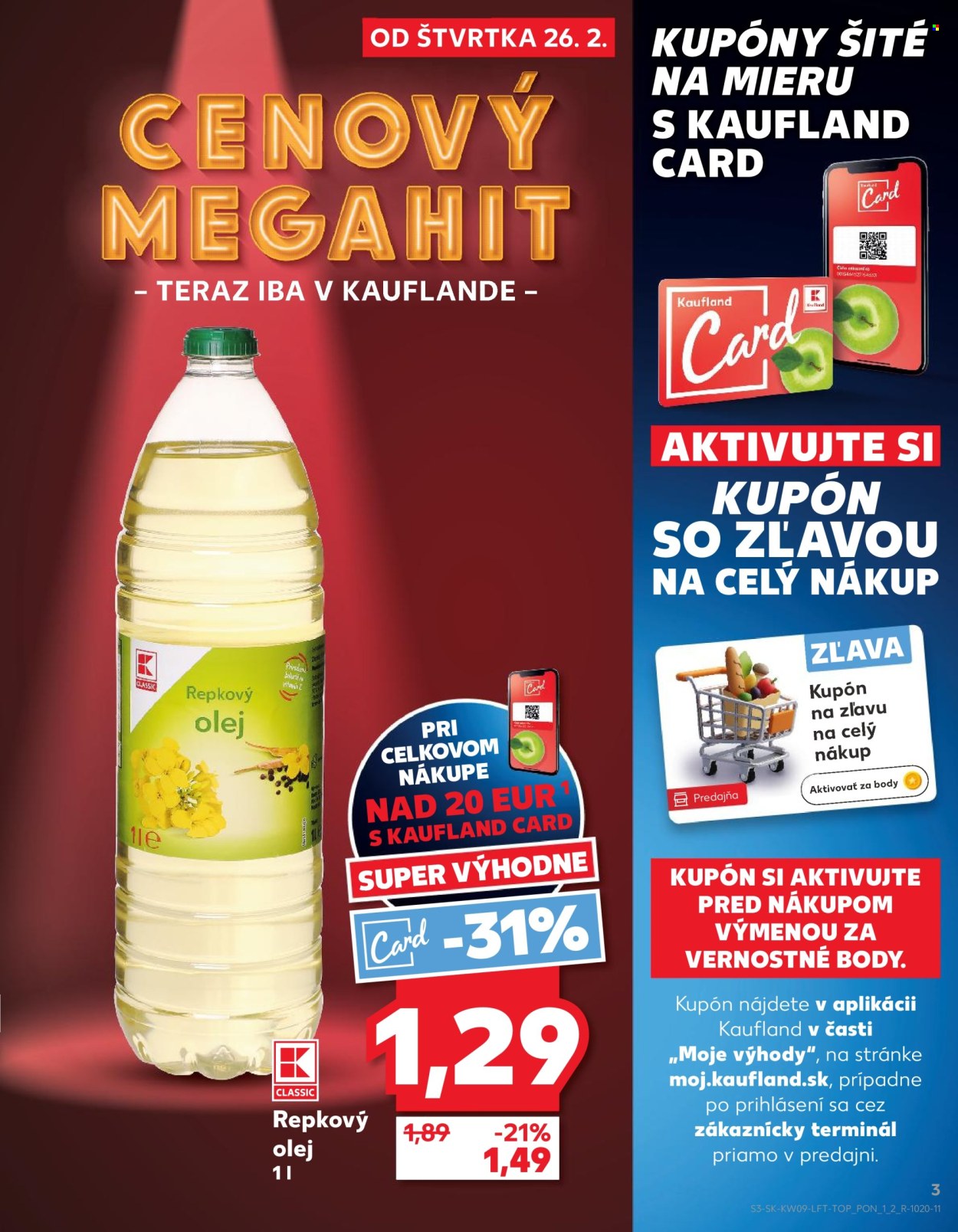 Leták Kaufland - 26.2.2026 - 4.3.2026. Strana 3