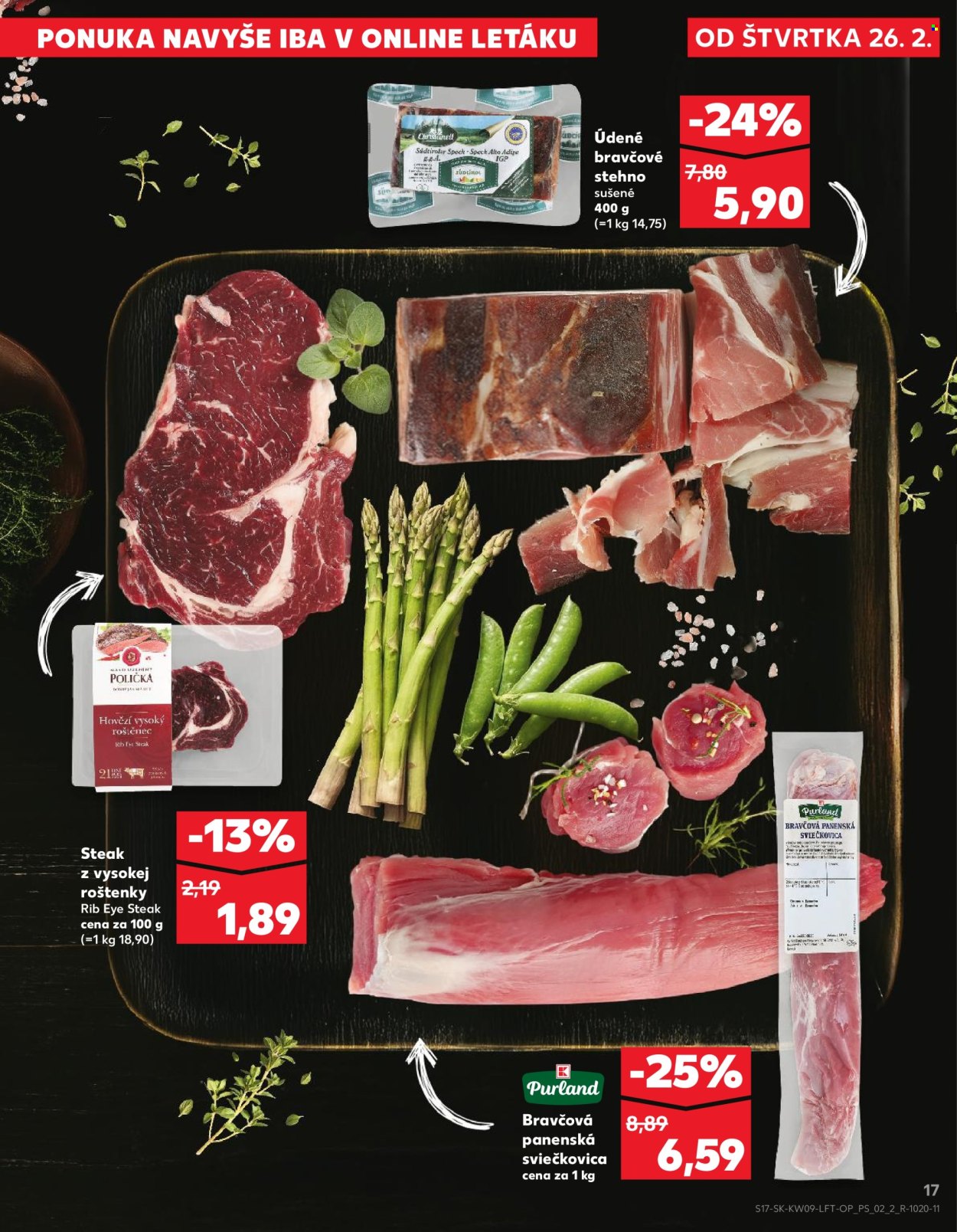 Leták Kaufland - 26.2.2026 - 4.3.2026. Strana 17