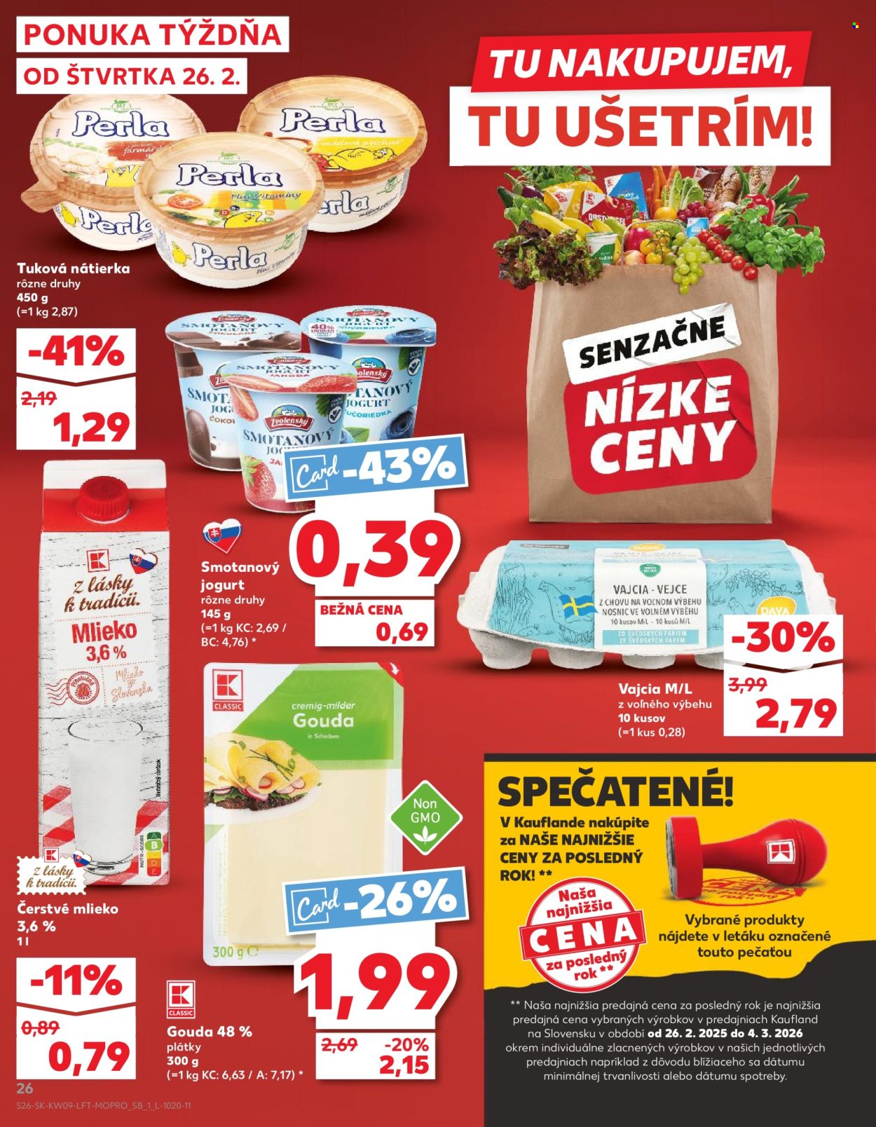 Leták Kaufland - 26.2.2026 - 4.3.2026. Strana 26