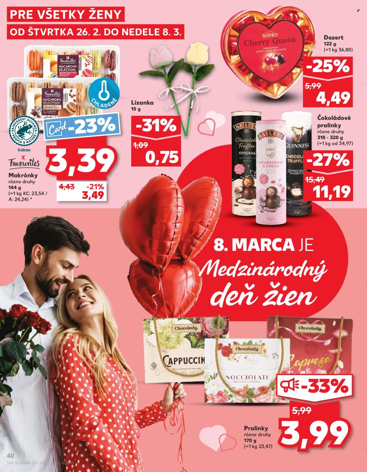 Leták Kaufland - 26.2.2026 - 4.3.2026. Strana 40
