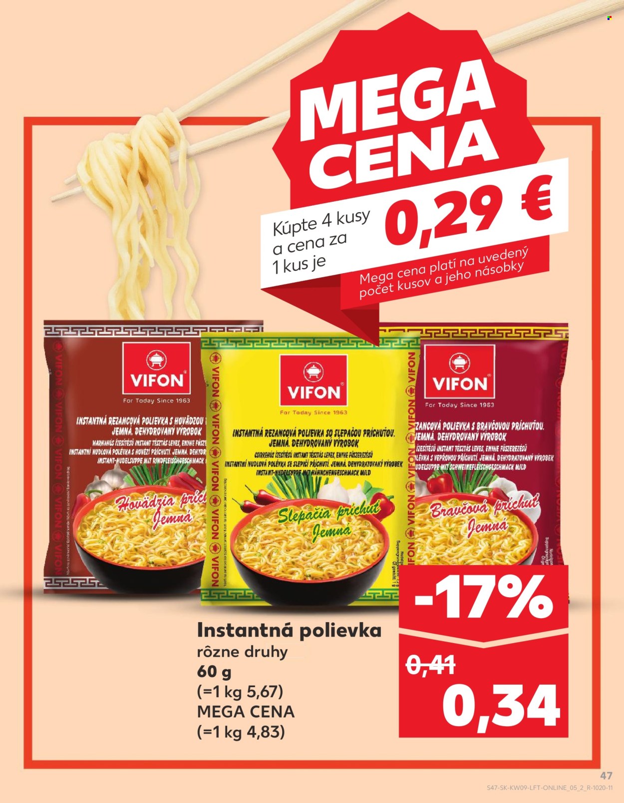 Leták Kaufland - 26.2.2026 - 4.3.2026. Strana 47