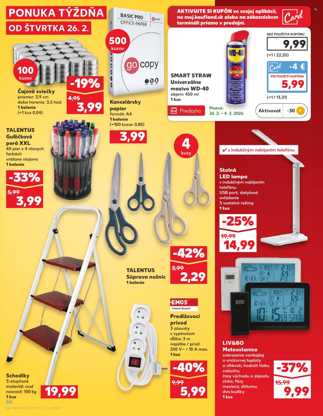 Leták Kaufland - 26.2.2026 - 4.3.2026. Strana 60