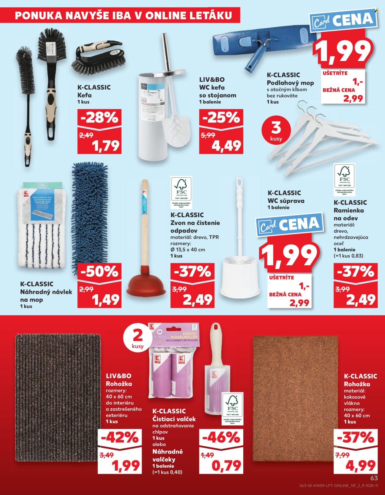 Leták Kaufland - 26.2.2026 - 4.3.2026. Strana 63